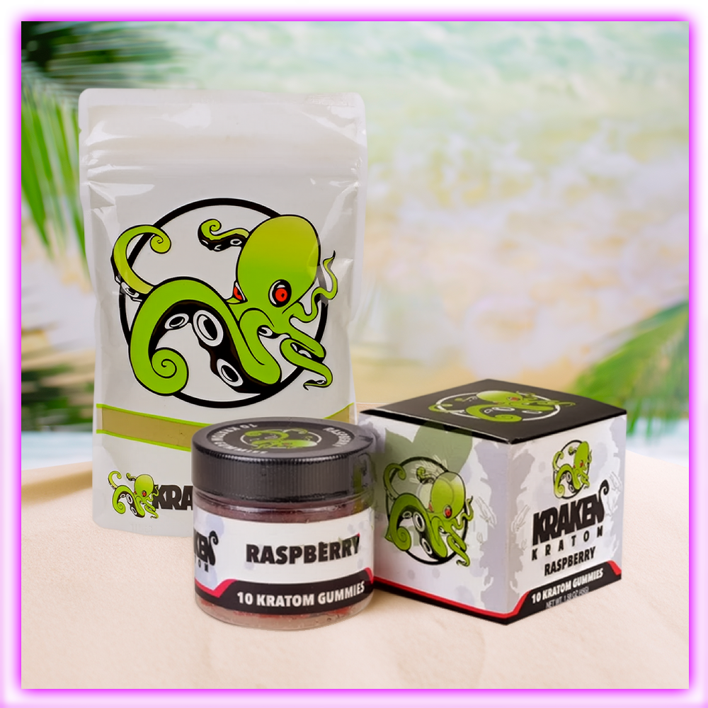 Kraken Loose Leaf Powder, Capsules, Gummies, Zenith Extract