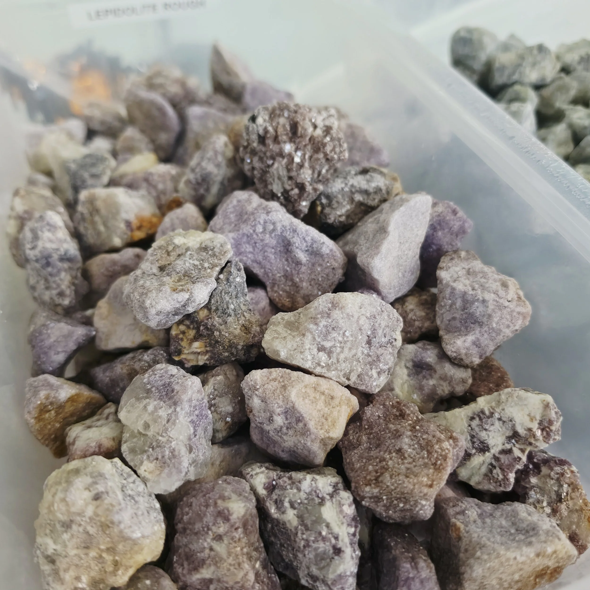 Rough Raw Lepidolite