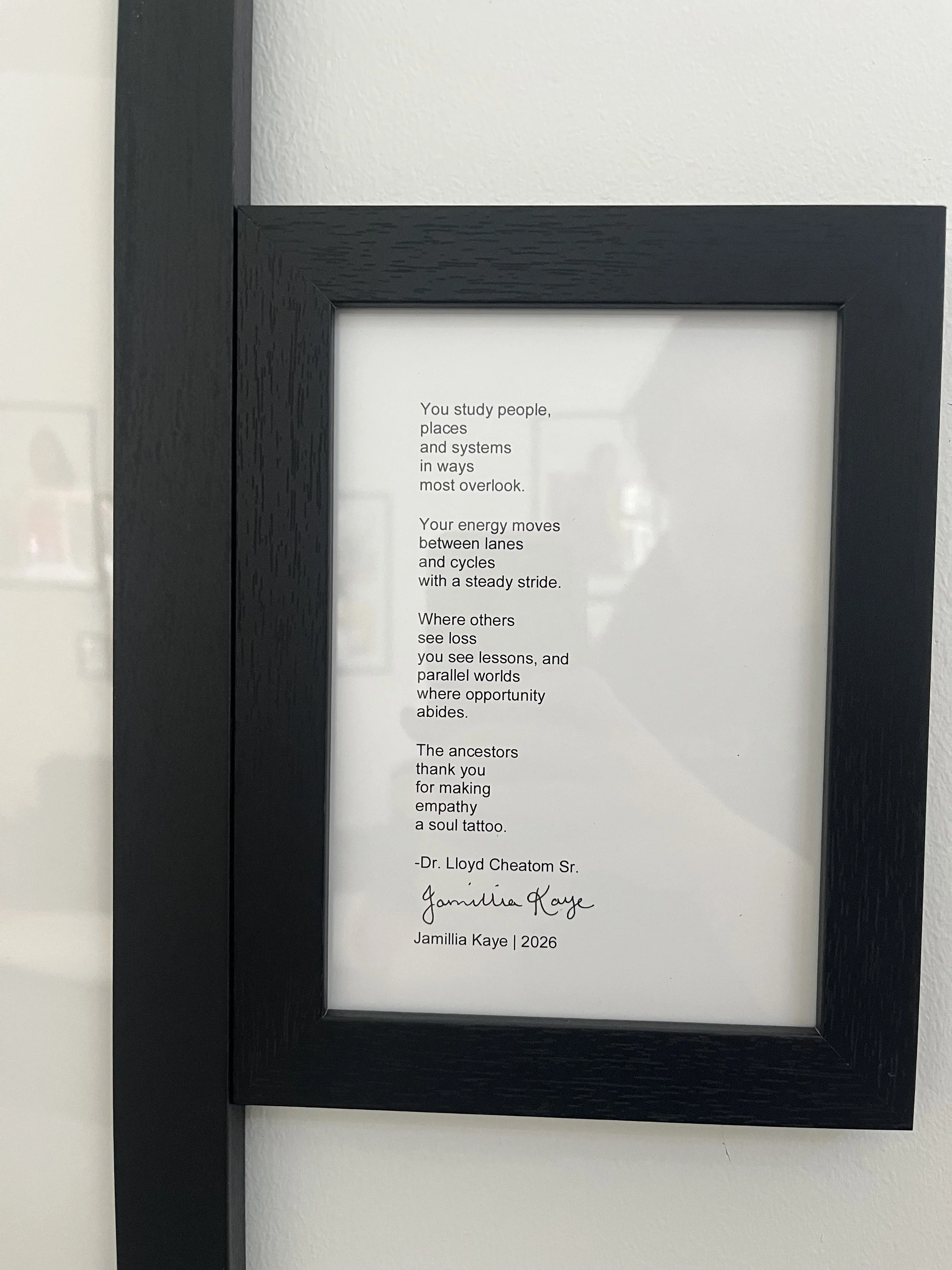 Dr. Lloyd Cheatom Poem