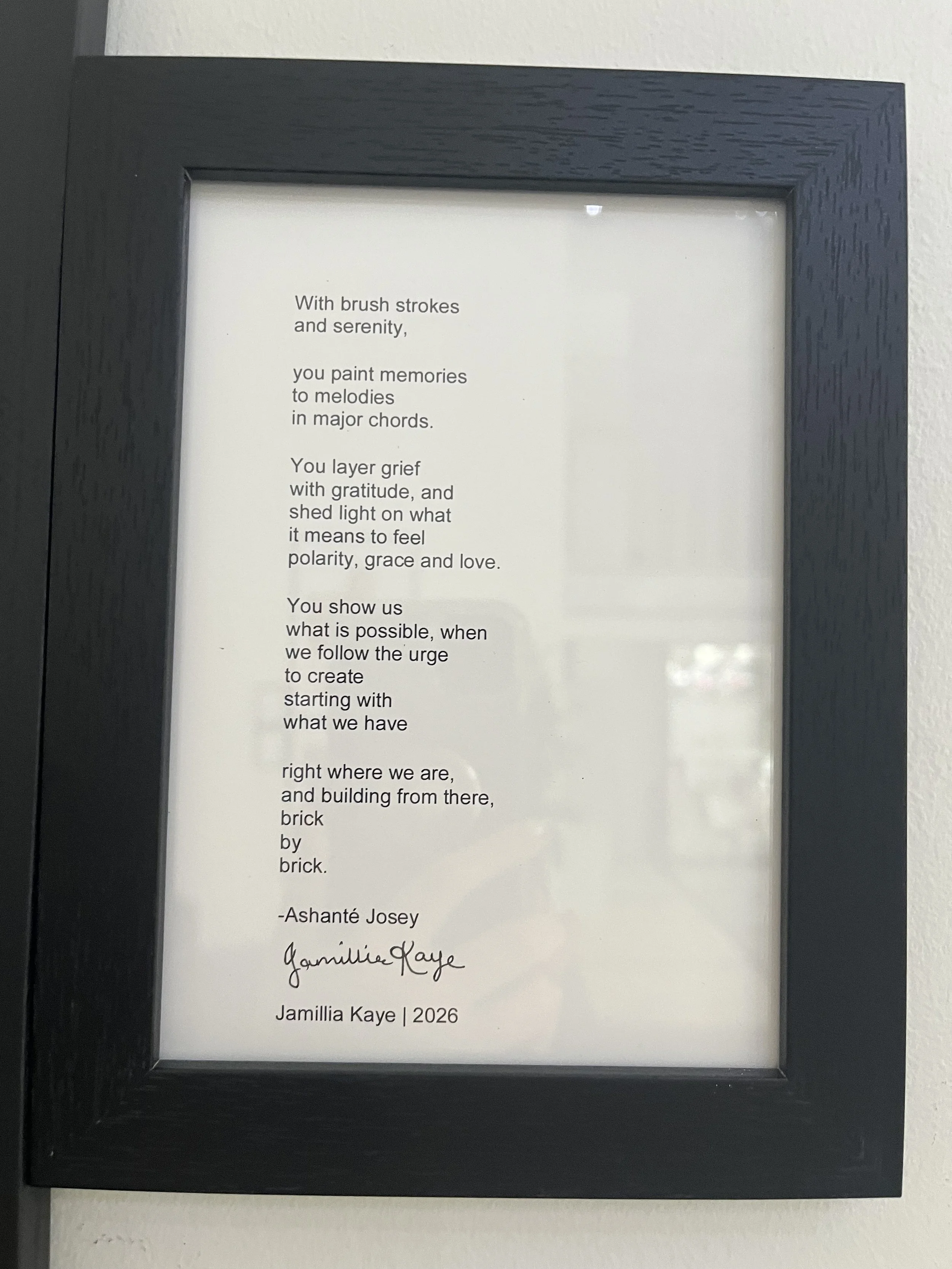 Ashante' Josey Poem