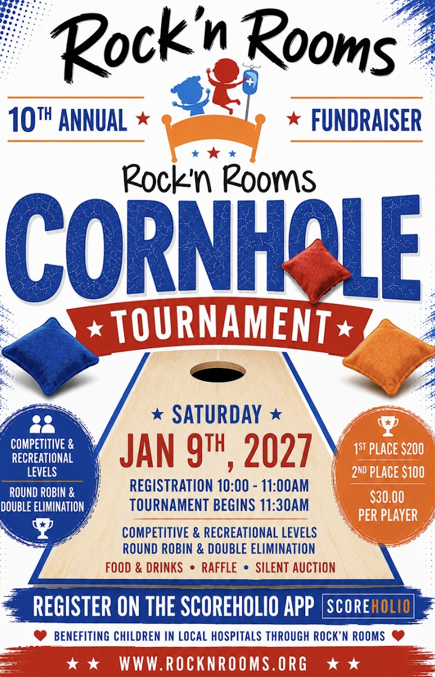 Cornhole Tournament Fyler Jan 9th, 2027