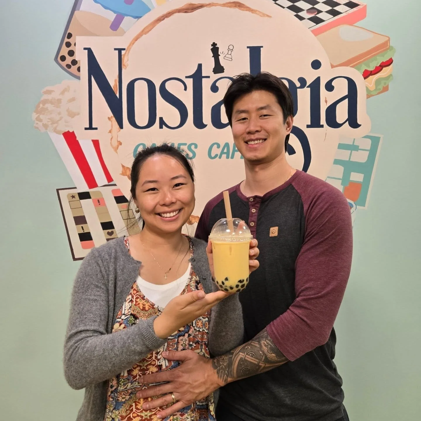 Posting about the Mango Milk Tea Special the other day caused me to think about how nostalgic it is for me 🥹
When George and I first started dating, we would take turns visiting each other on weekends while I was away at school. On the weekends tha