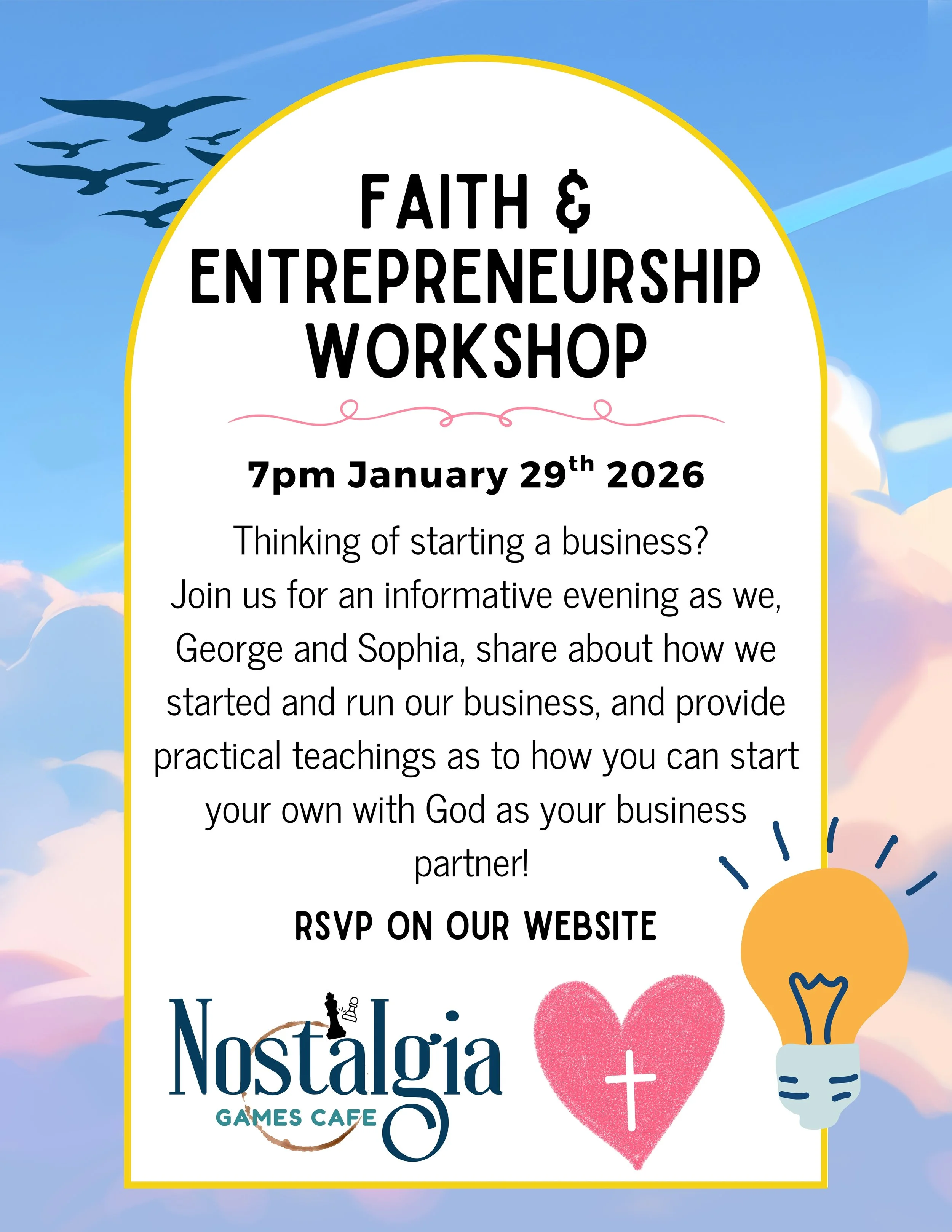 Faith and Entrepreneurship Workshop