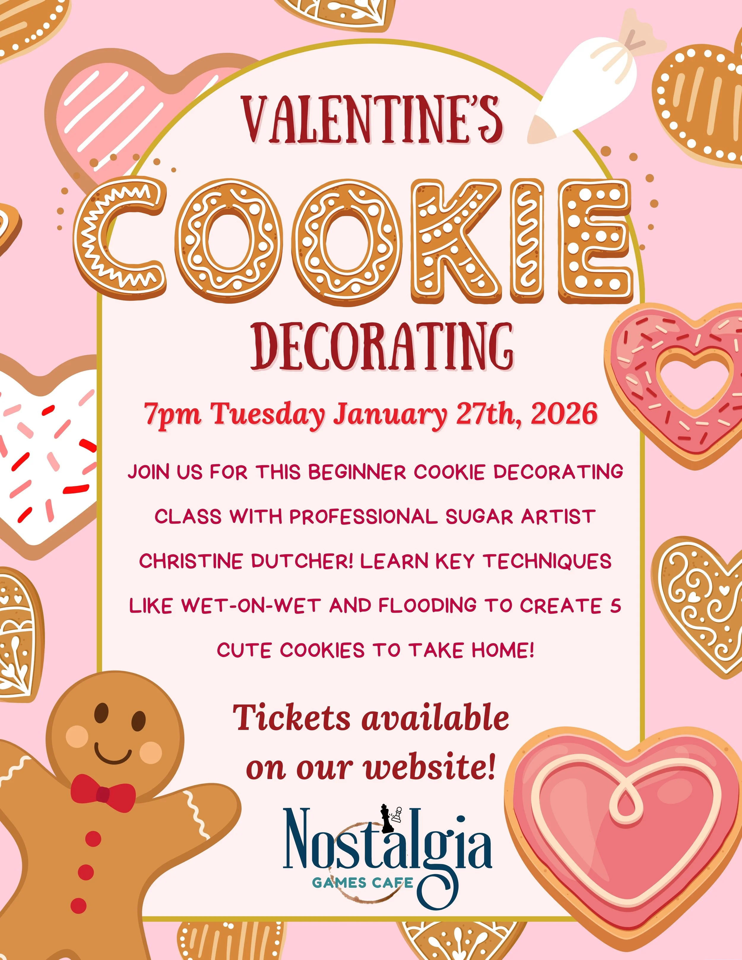 Valentine's Cookie Decorating Workshop