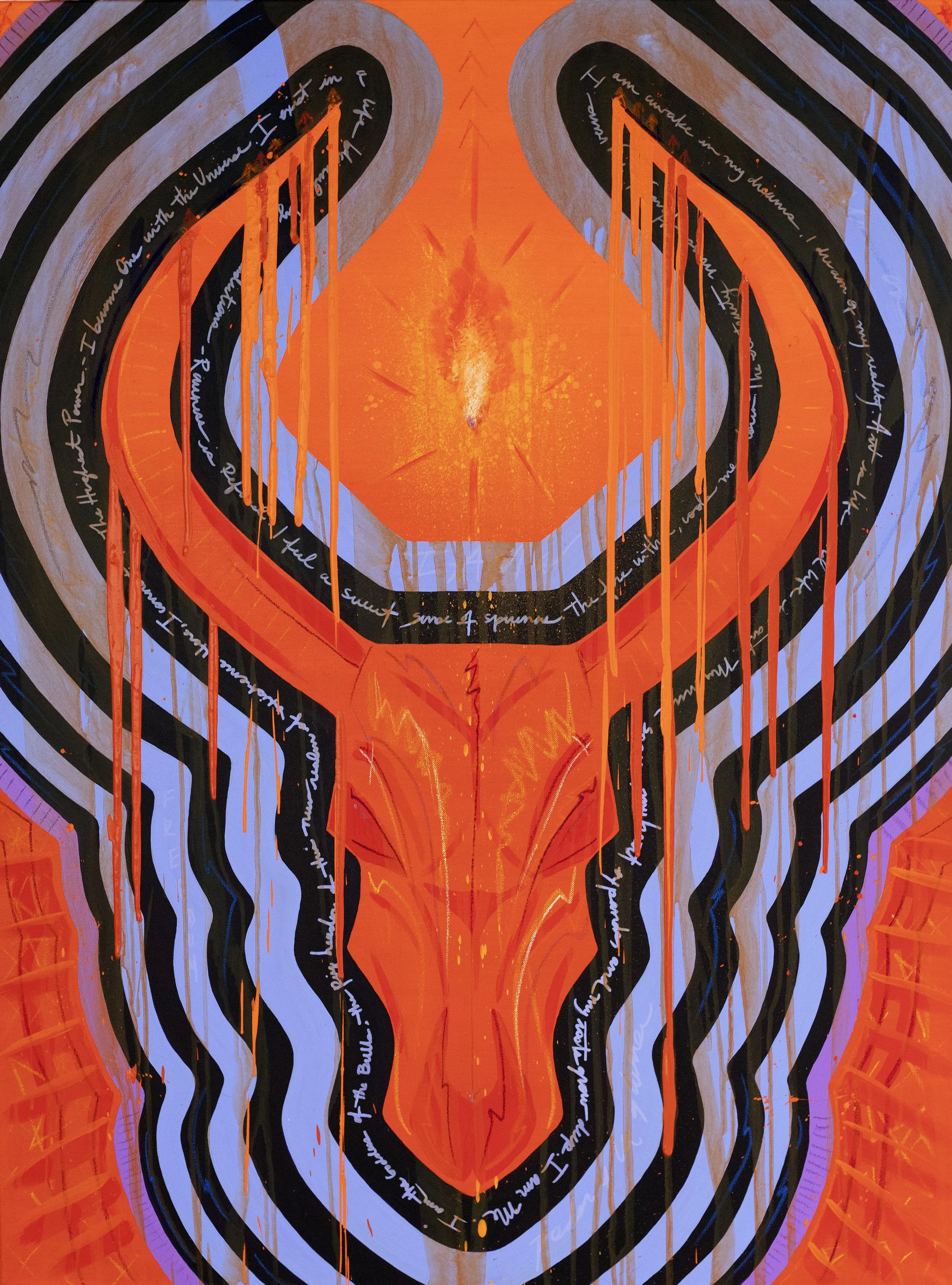 Spellbound original painting by artist, Gloria Hernando