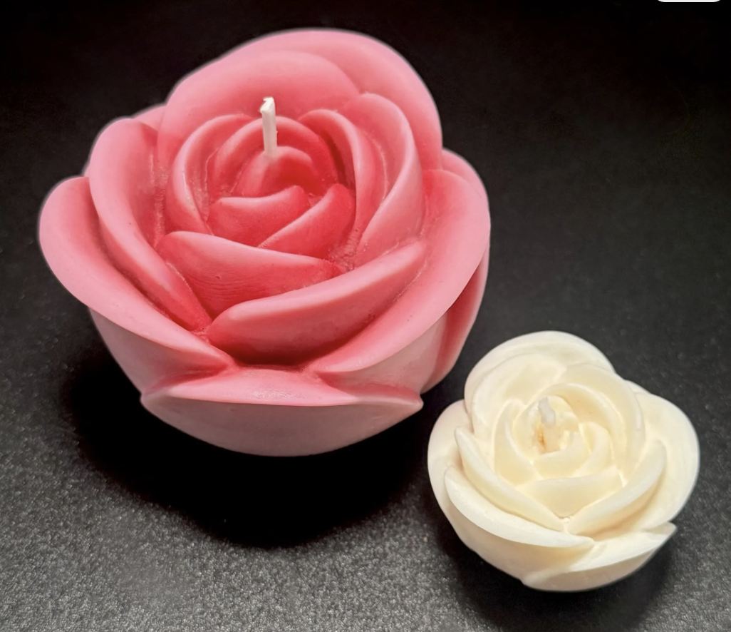 Rose Candle