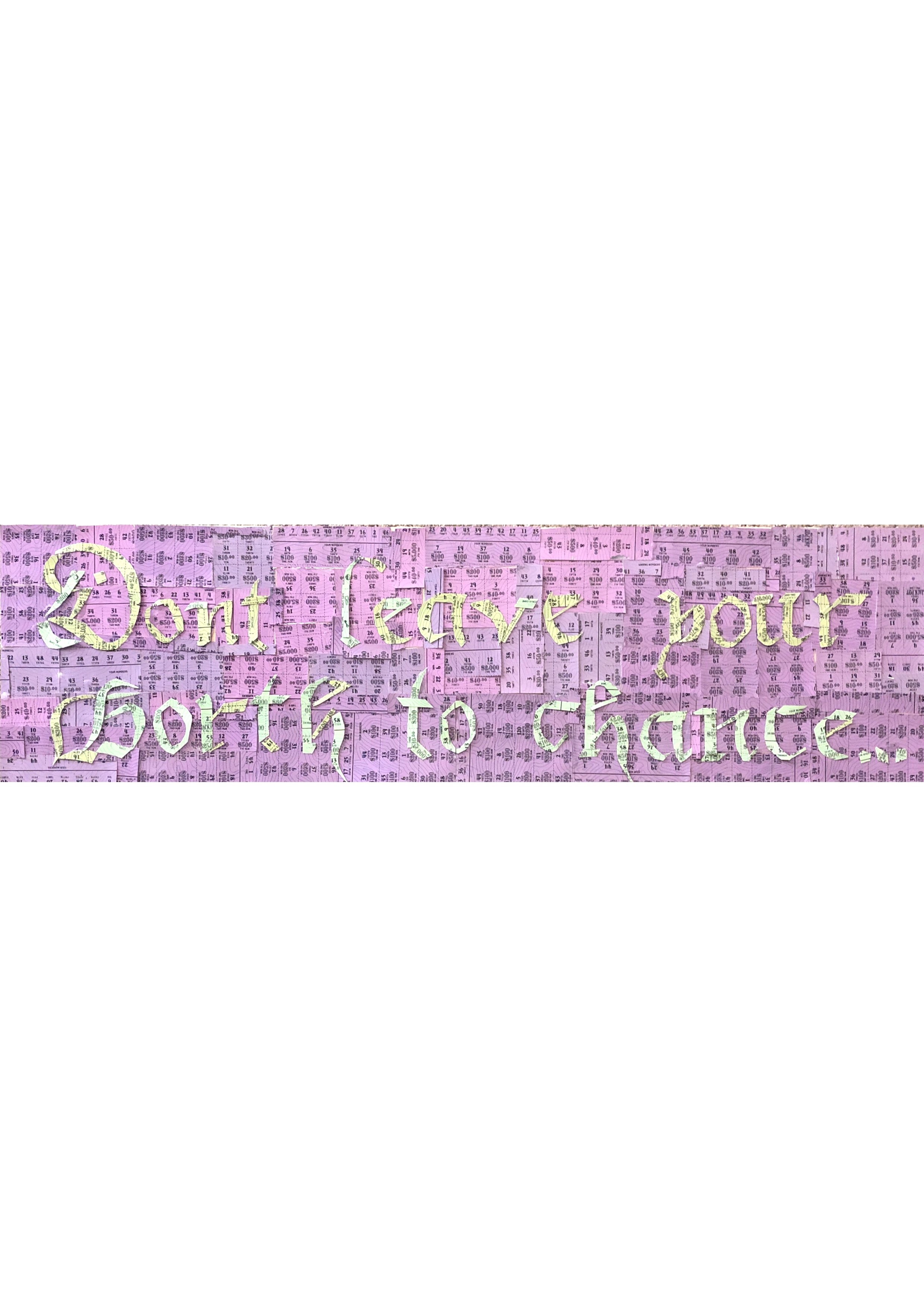 Don't Leave Your Worth to Chance