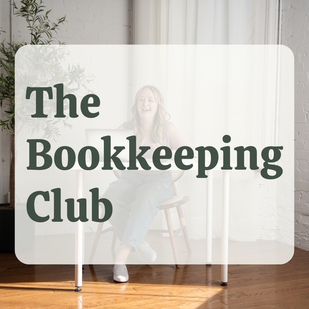 Promotional poster for free bookkeeping club