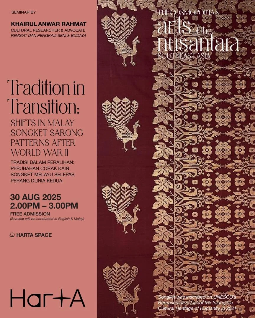 Tradition in Transition: Shifts in Malay Songket Sarong Patterns after World War II