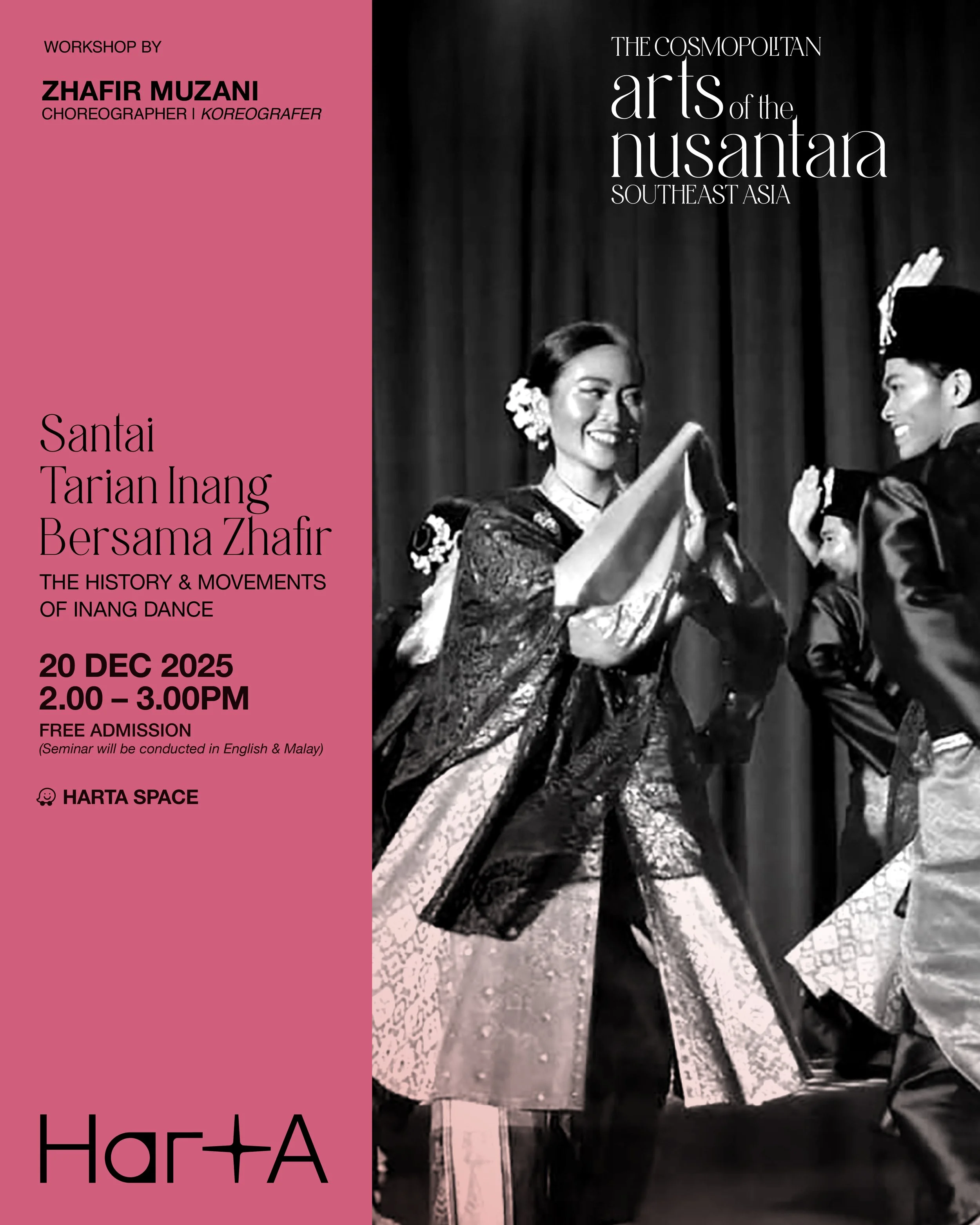 Santai Tarian Inang Bersama Zhafir : The History &amp; Movements of Inang Dance