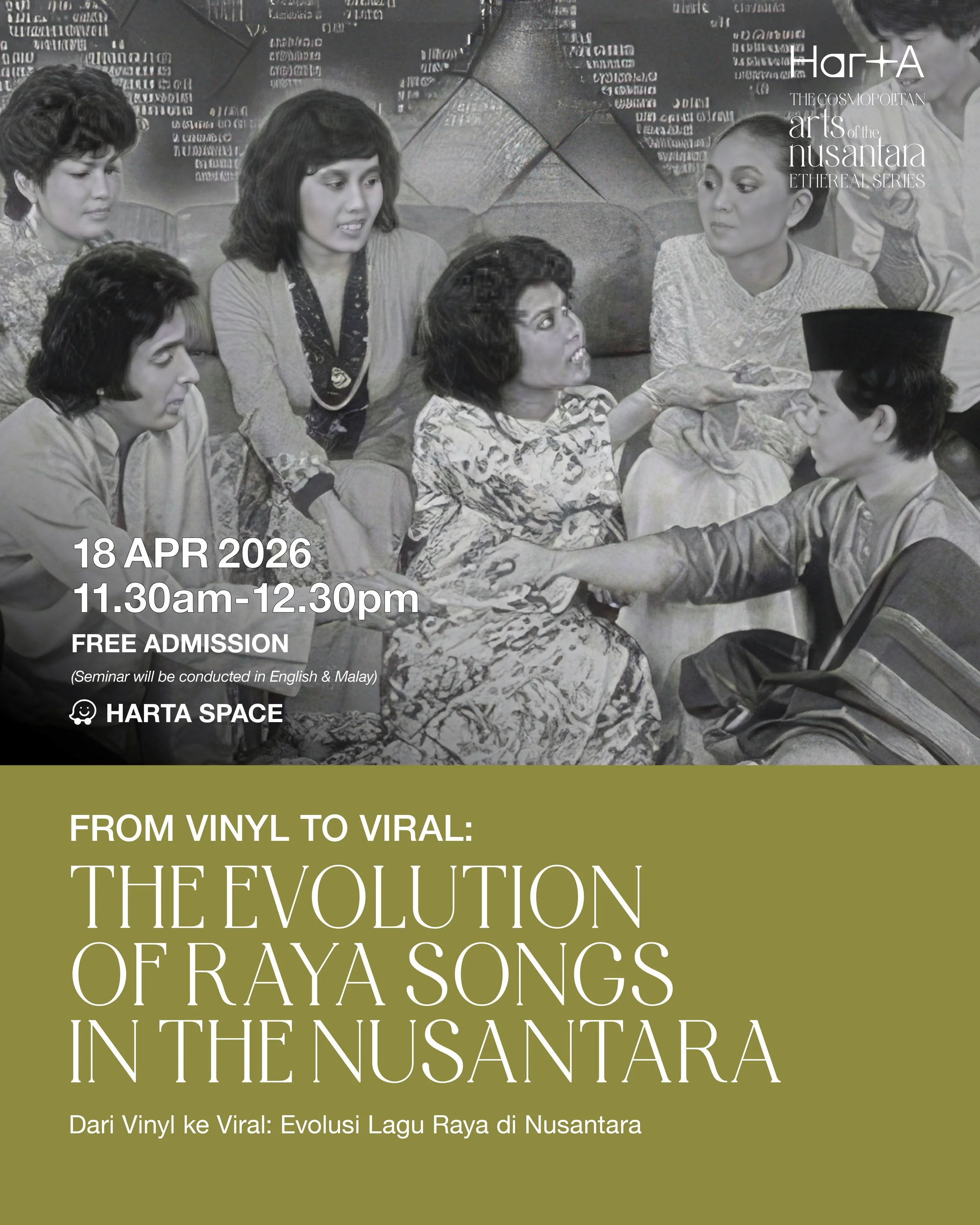 The Cosmopolitan Arts of Nusantara Southeast Asia : Vinyl to Viral : The Evolution of Raya Songs in the Nusantara
