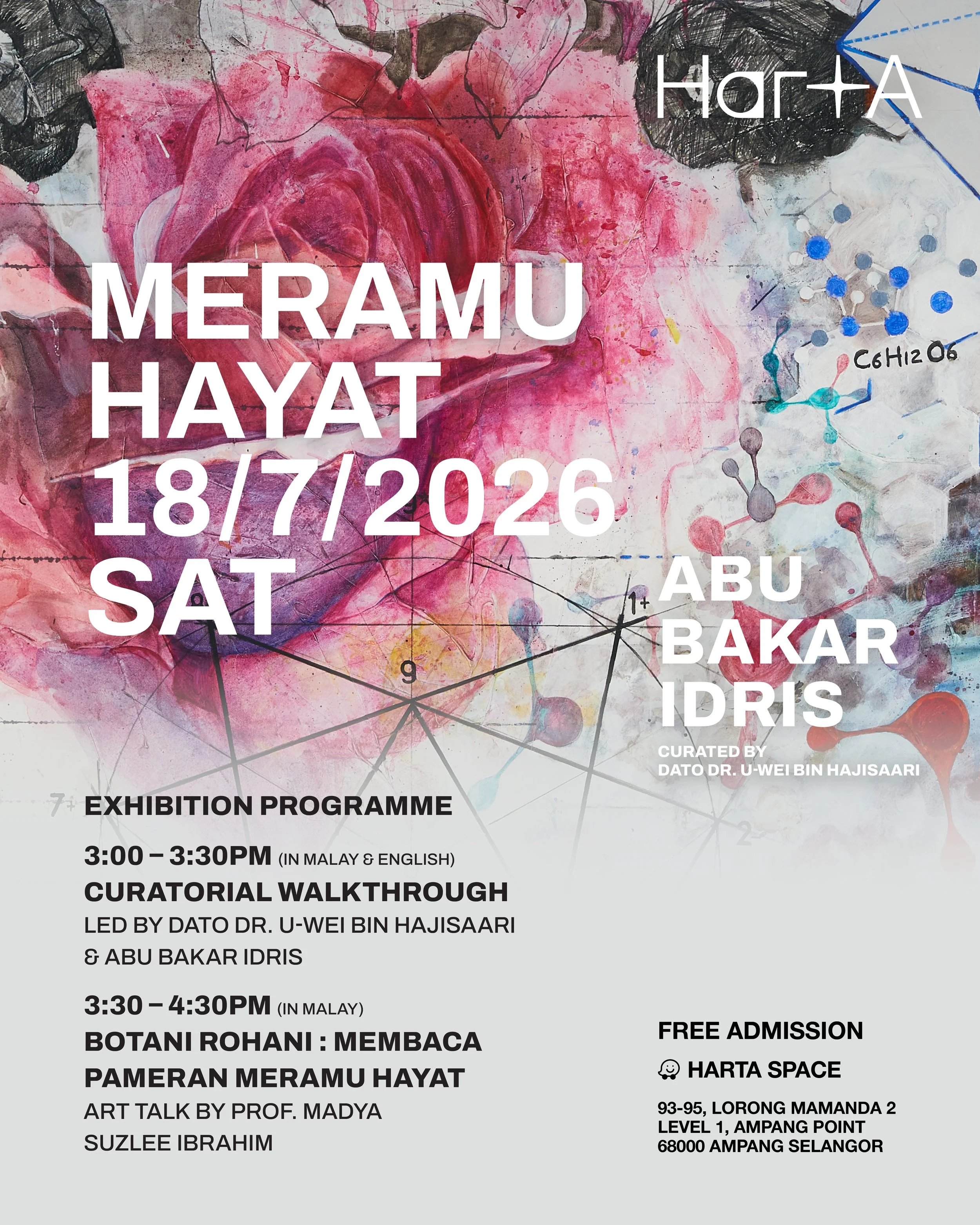 Meramu Hayat Exhibition Pocket Program