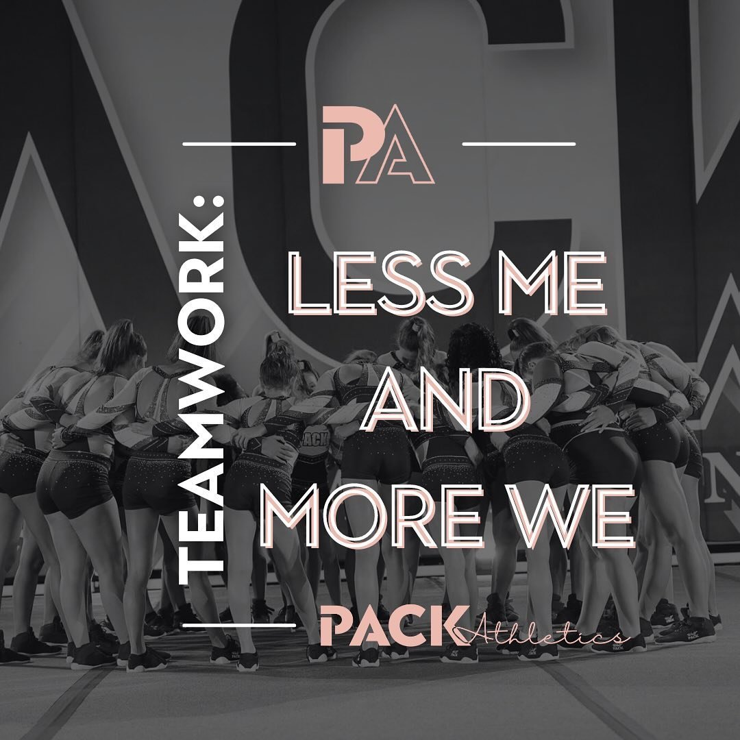 Motivation Monday! #allaboutthepack #packvibes #allstarcheer #motivation #workhard