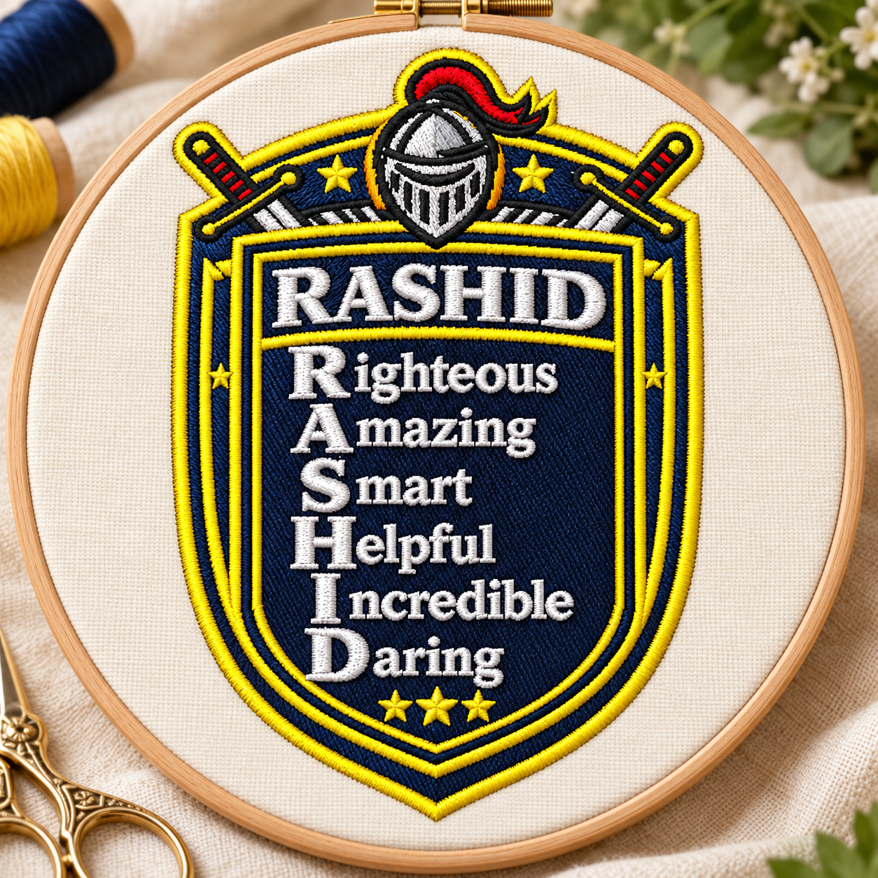 Rashid Embroidered Knight Crest.png
