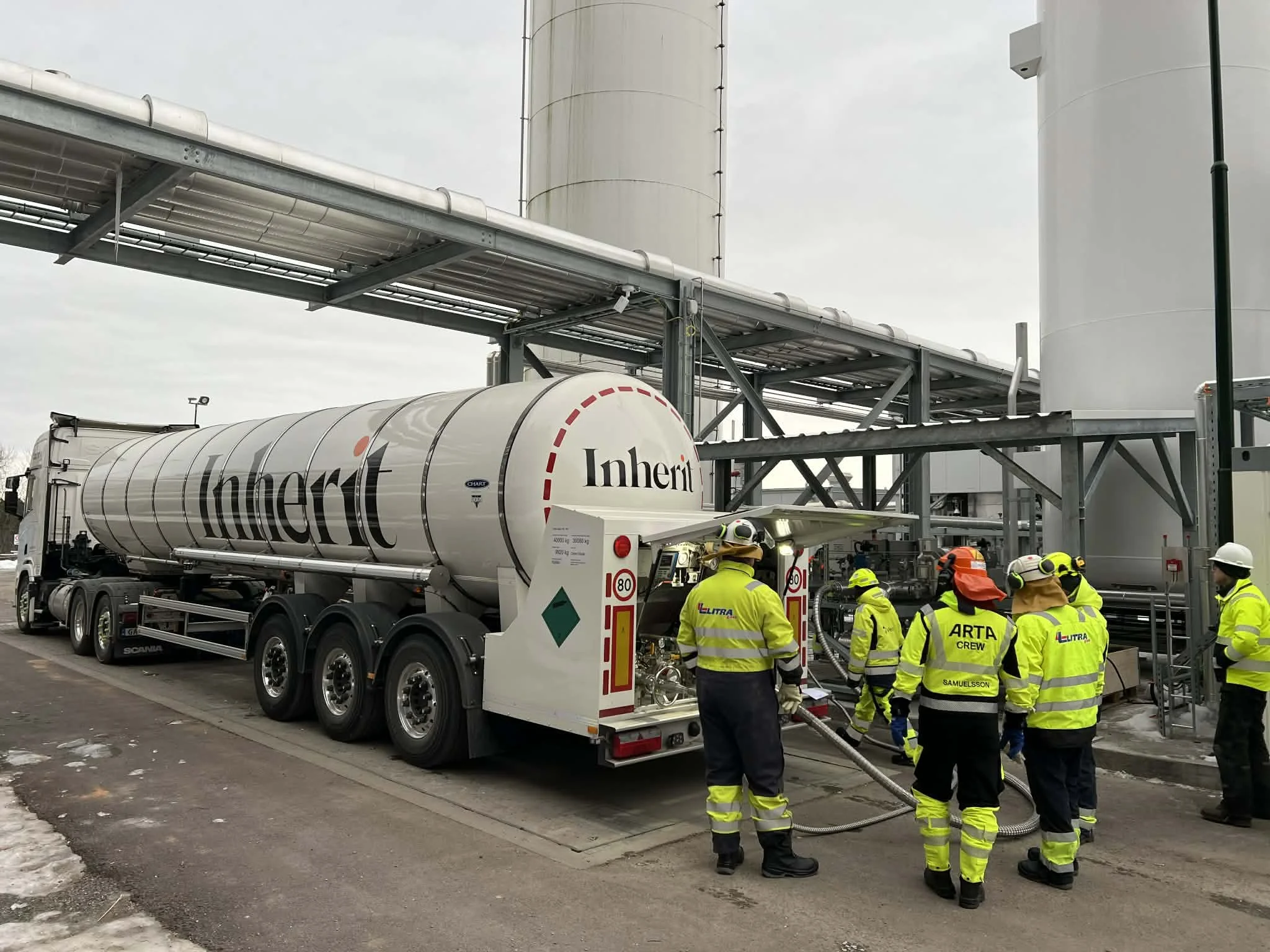 Inherit loading CO2 at Veas