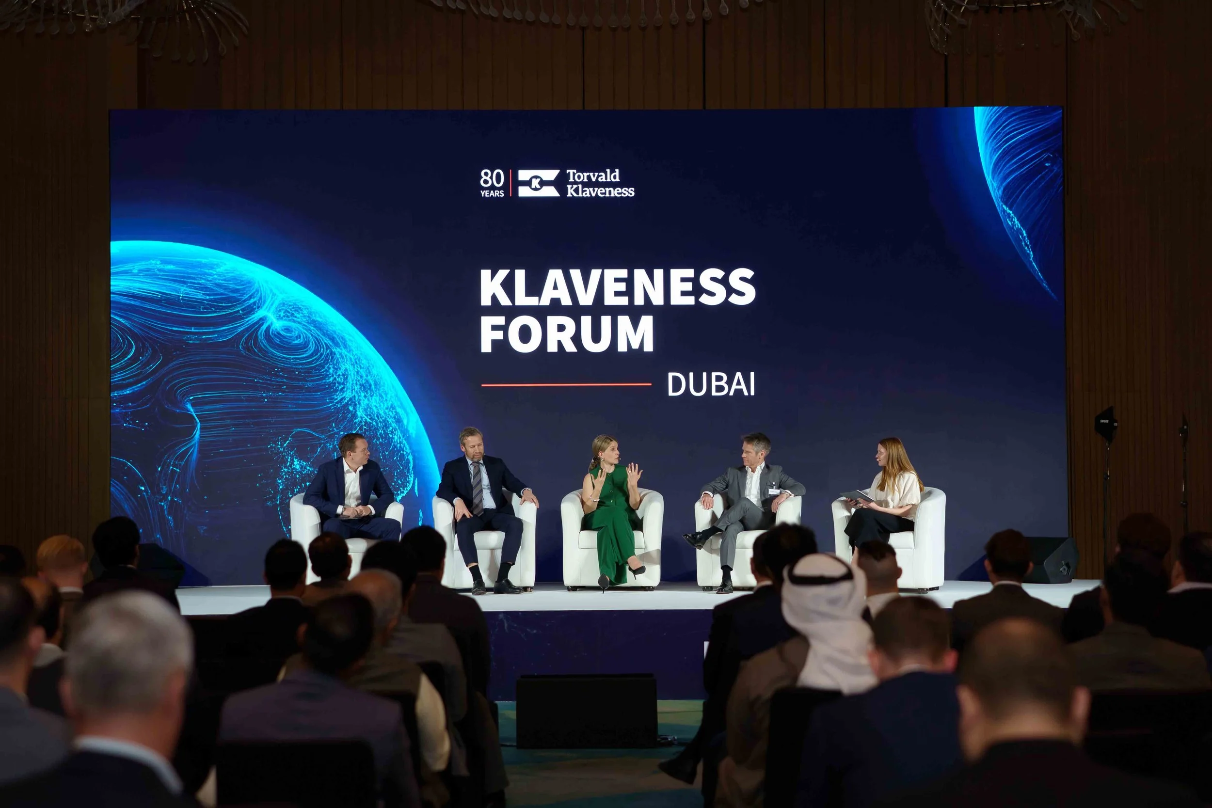 Panel debate at event