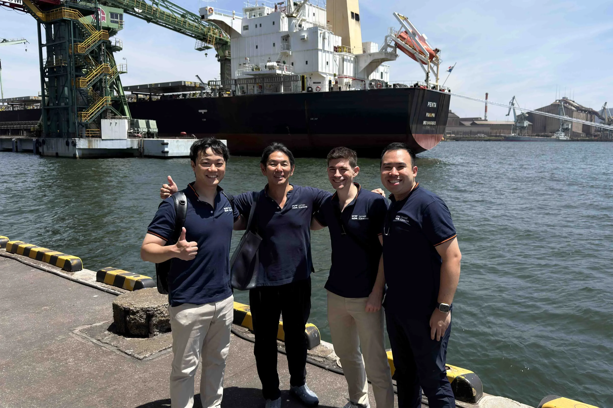 Reflections on trading efficiency after a visit to M/V Penta
