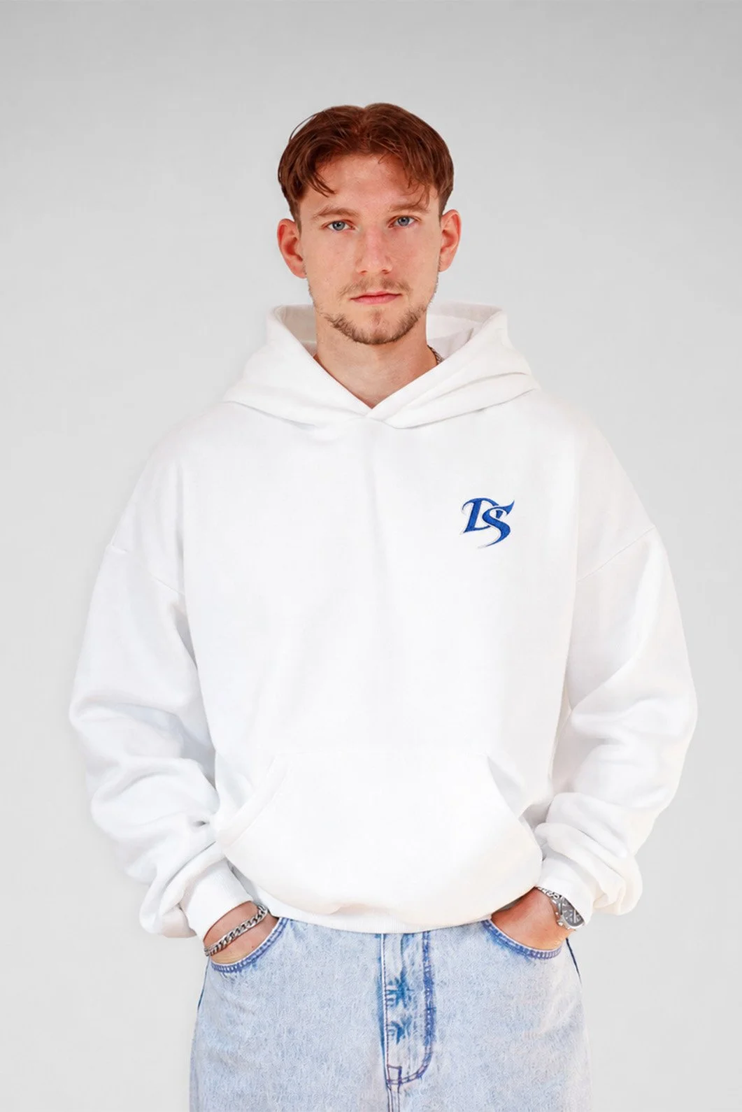 DS Hoodie Weiß - Unisex