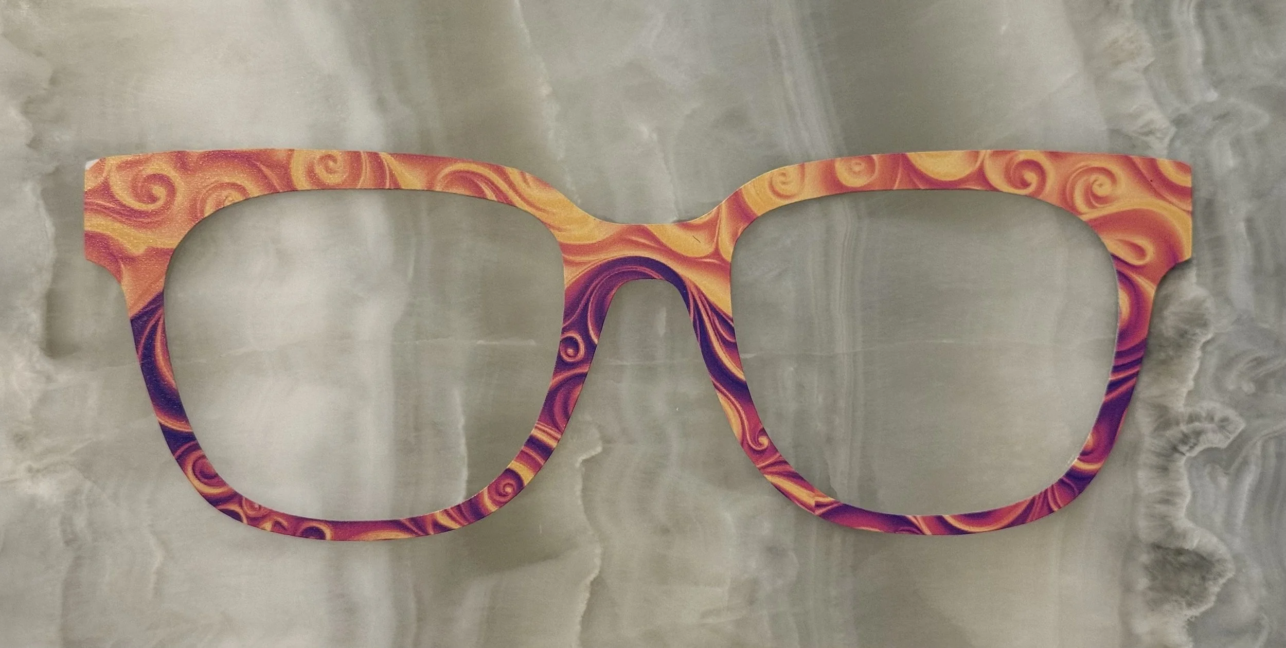 RTS Orange Pink Swirls