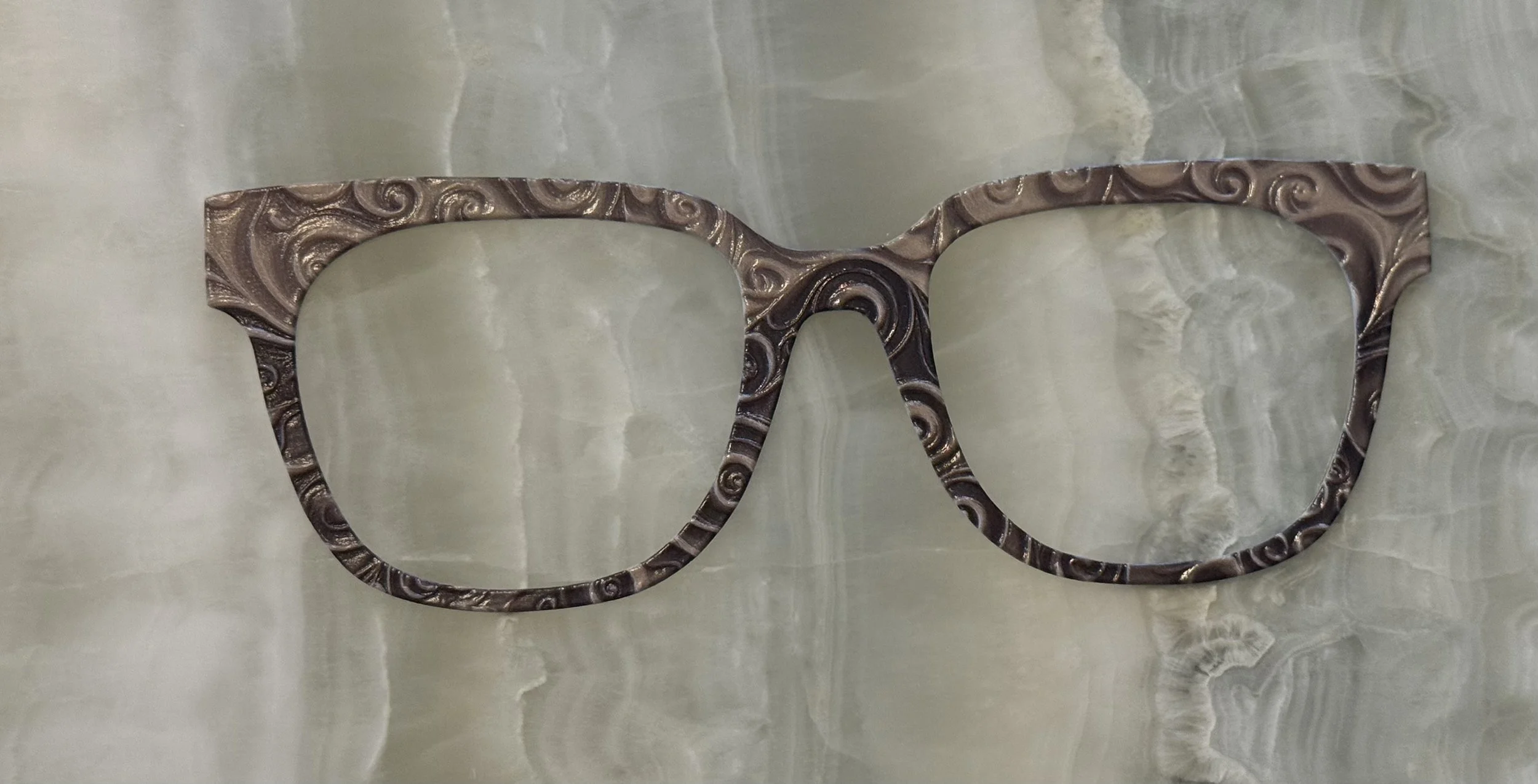 Textured Brown Swirls 2