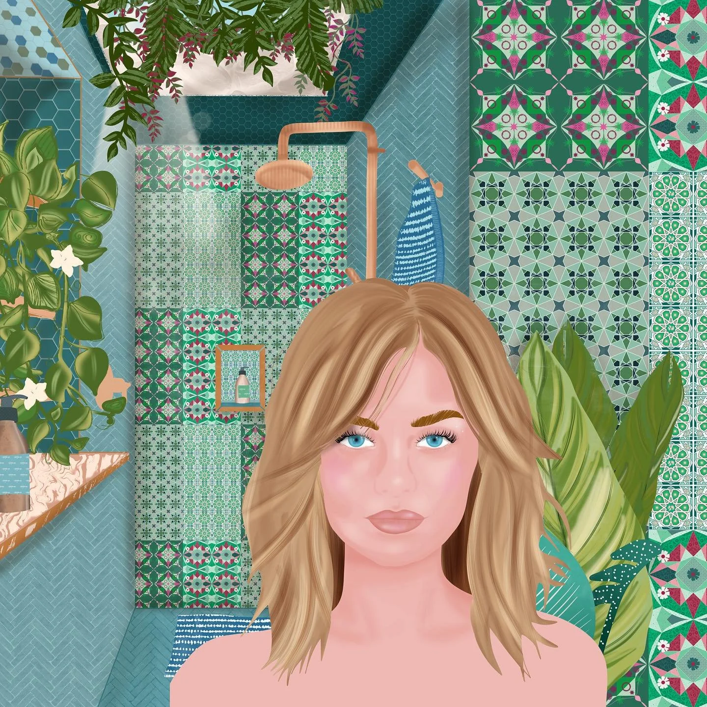 SPA collection edition #spa prendersi cura di se #illustrationartist #spa #takecareofyou 🪴🌿
