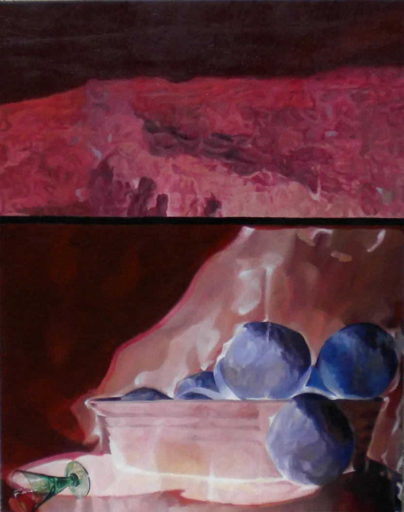 "Südlicht", 55 x 70 cm, Öl auf Holz, 2010