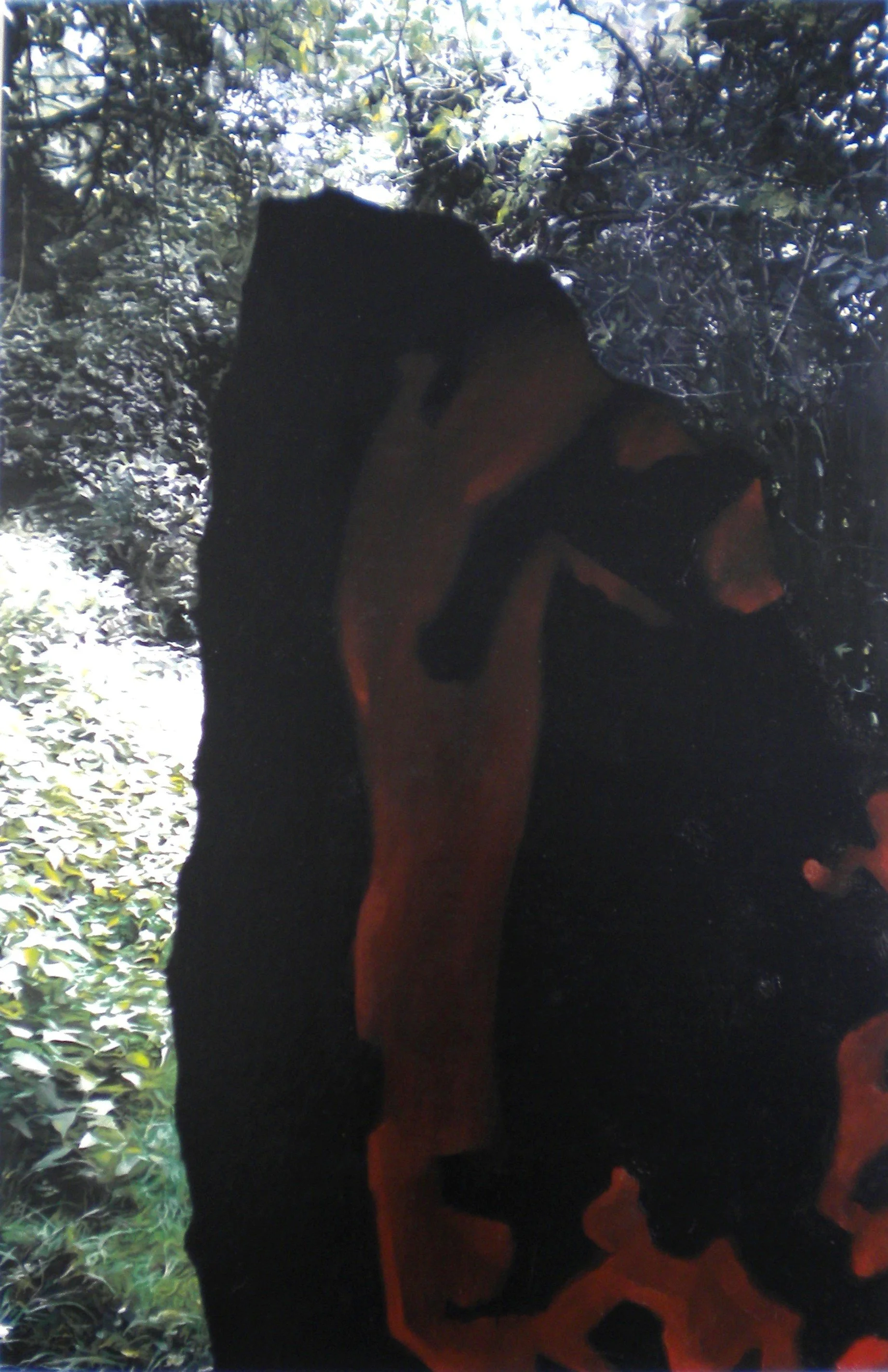 "Lichtung", 140 x 91 cm, Öl auf Holz, 2011