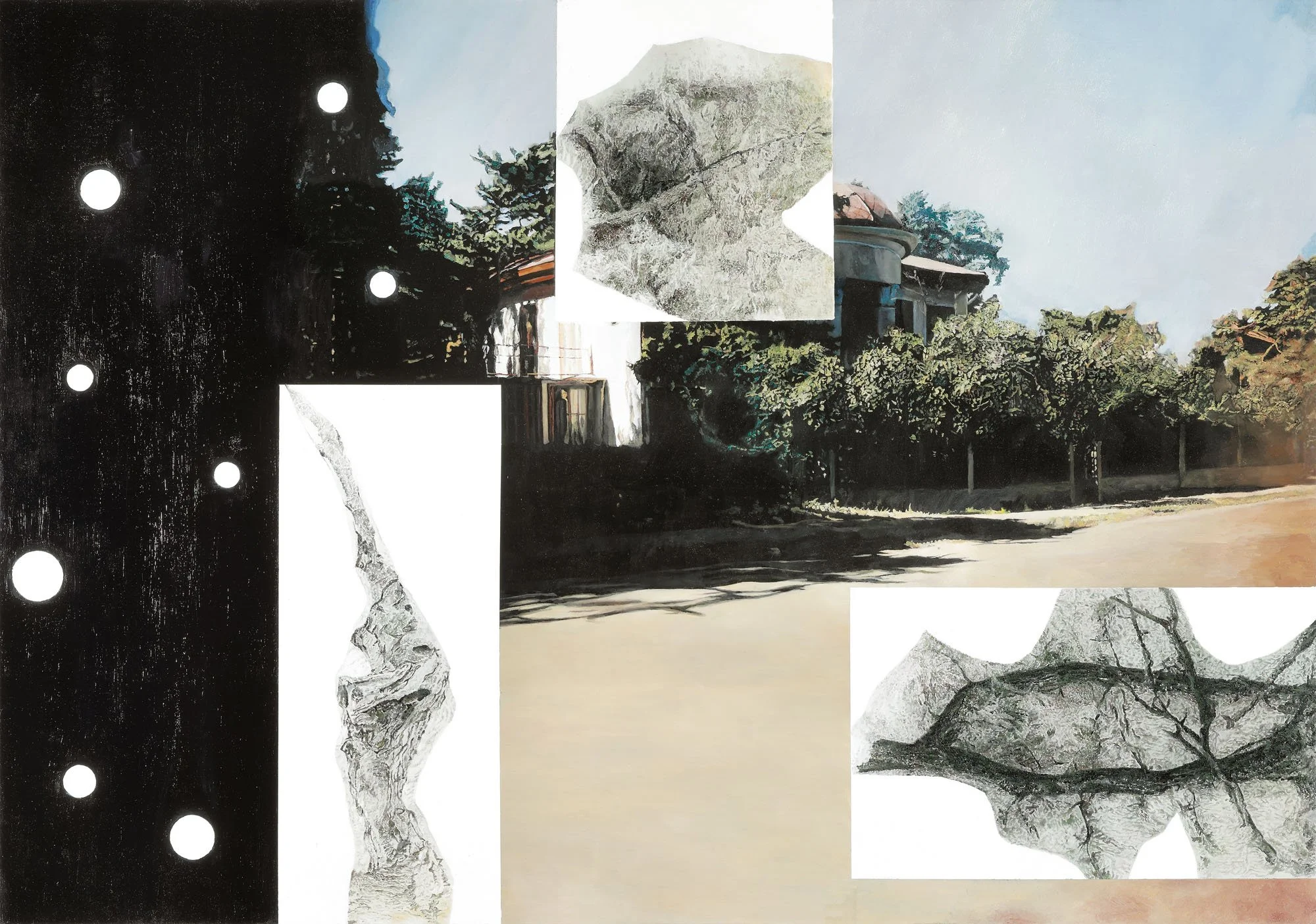 "Transit",  77 x 110 cm, Öl auf Holz, 2020