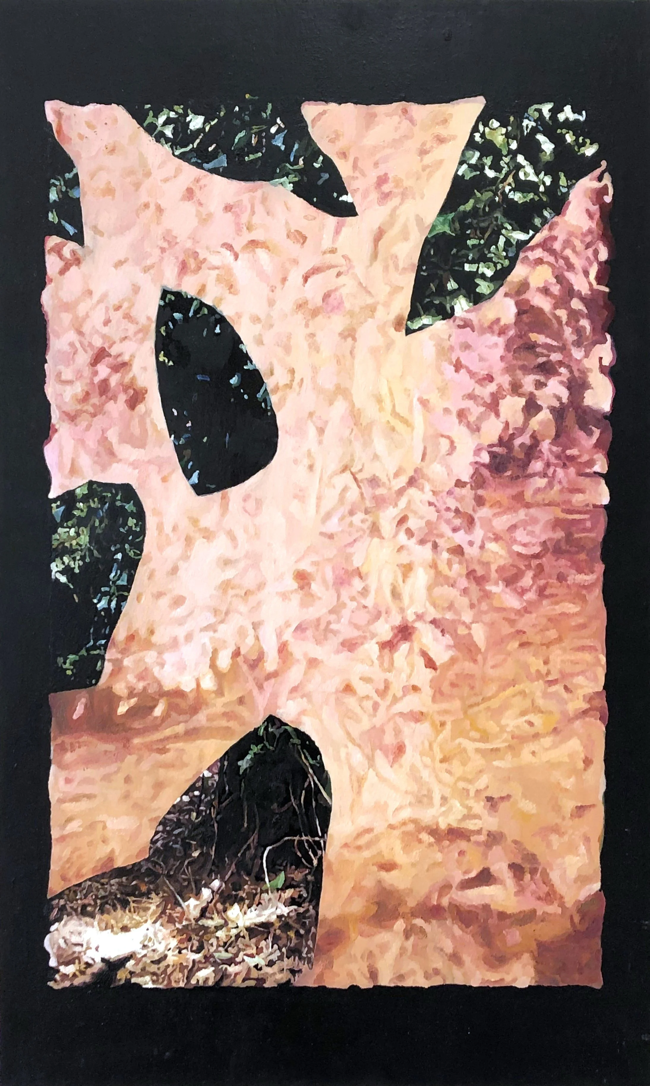 "Lichtbild", 60 x 50 cm, Öl auf Holz, 2012