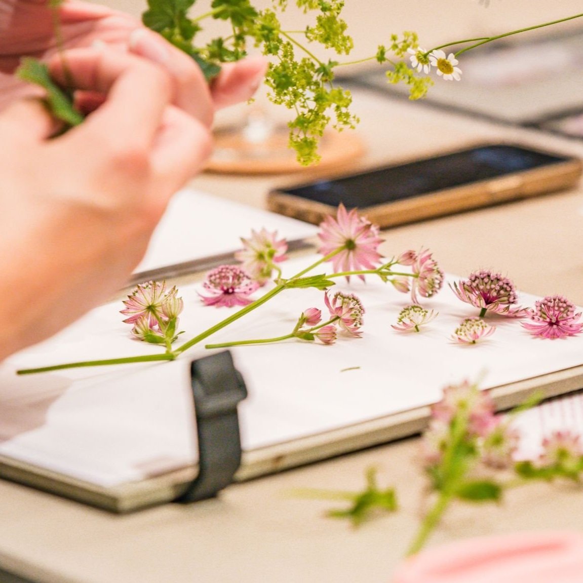 Flower Pressing and Framing Workshop