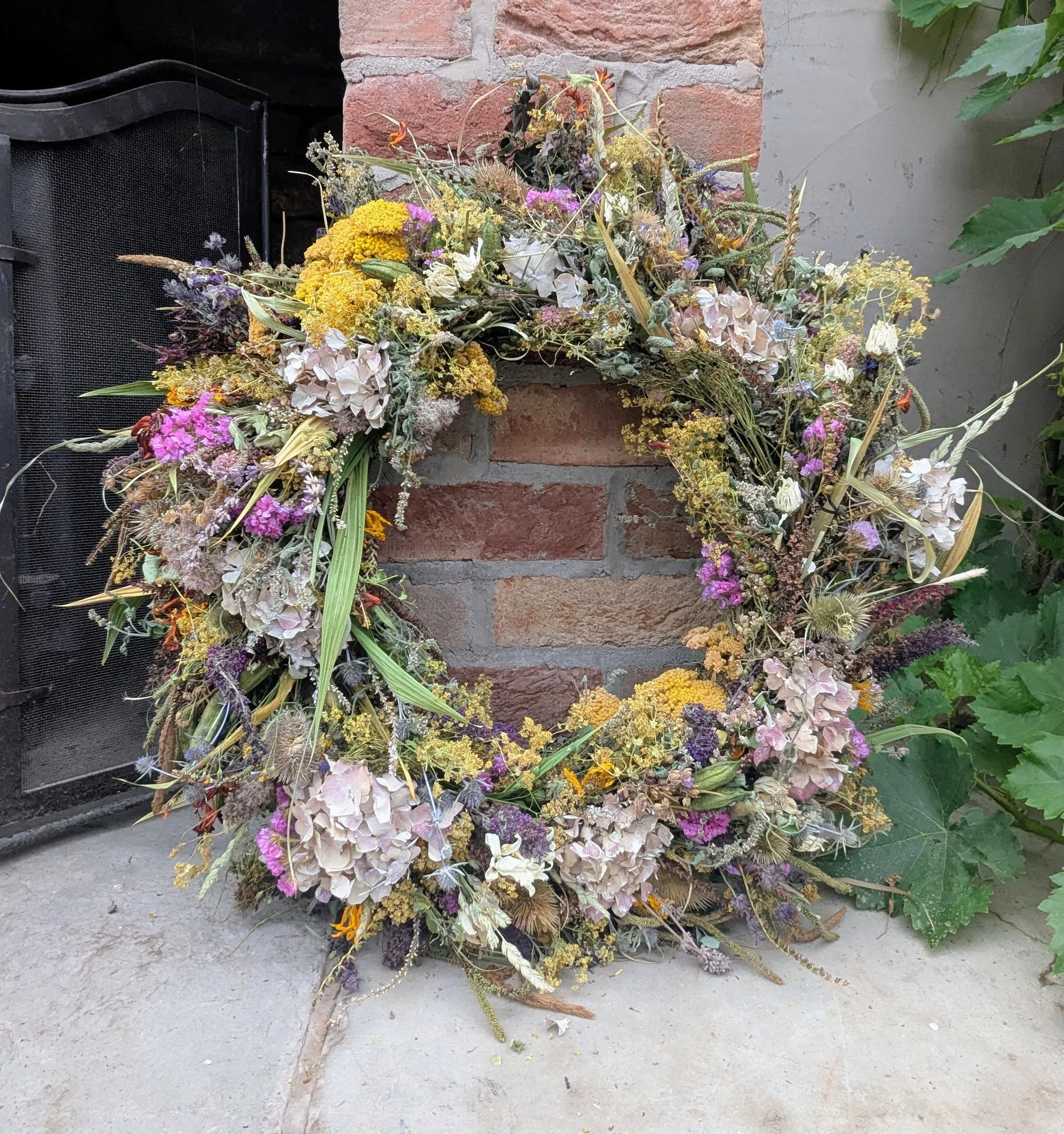 Dried Flower Wreath - Morning