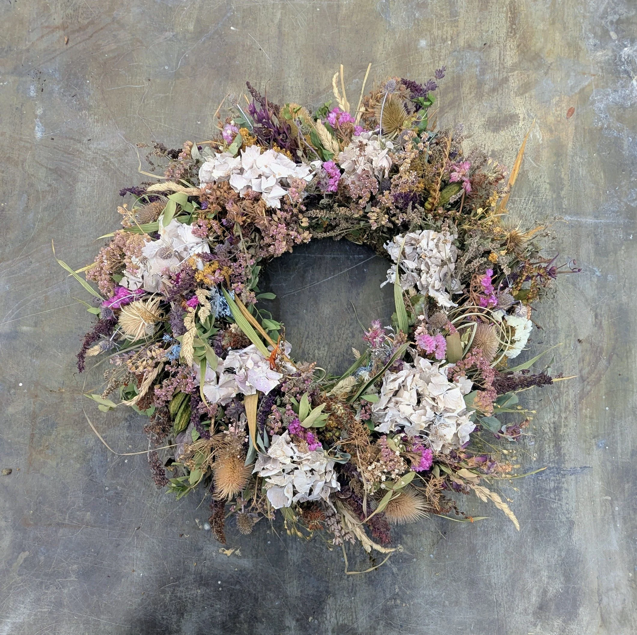 Dried Flower Wreath - Afternoon