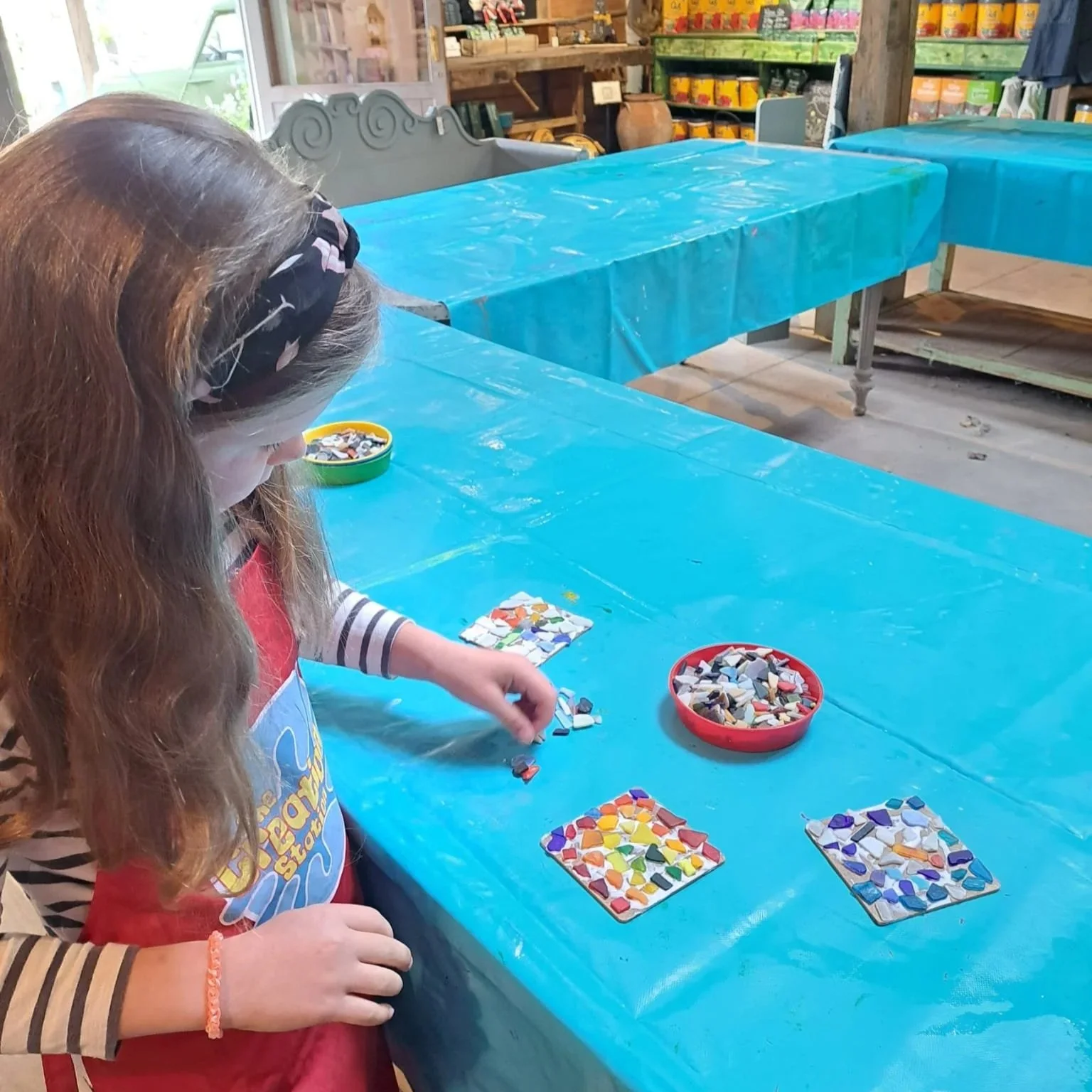 Home Education Art club with Creation Station