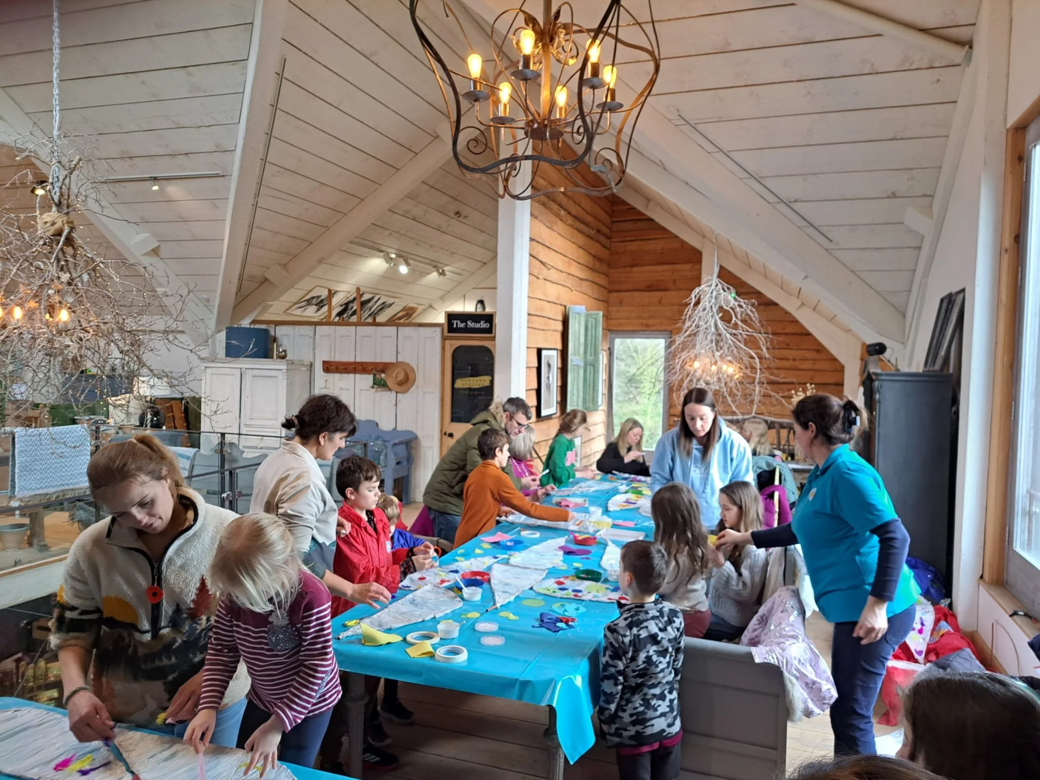 Home Education Art club with Creation Station