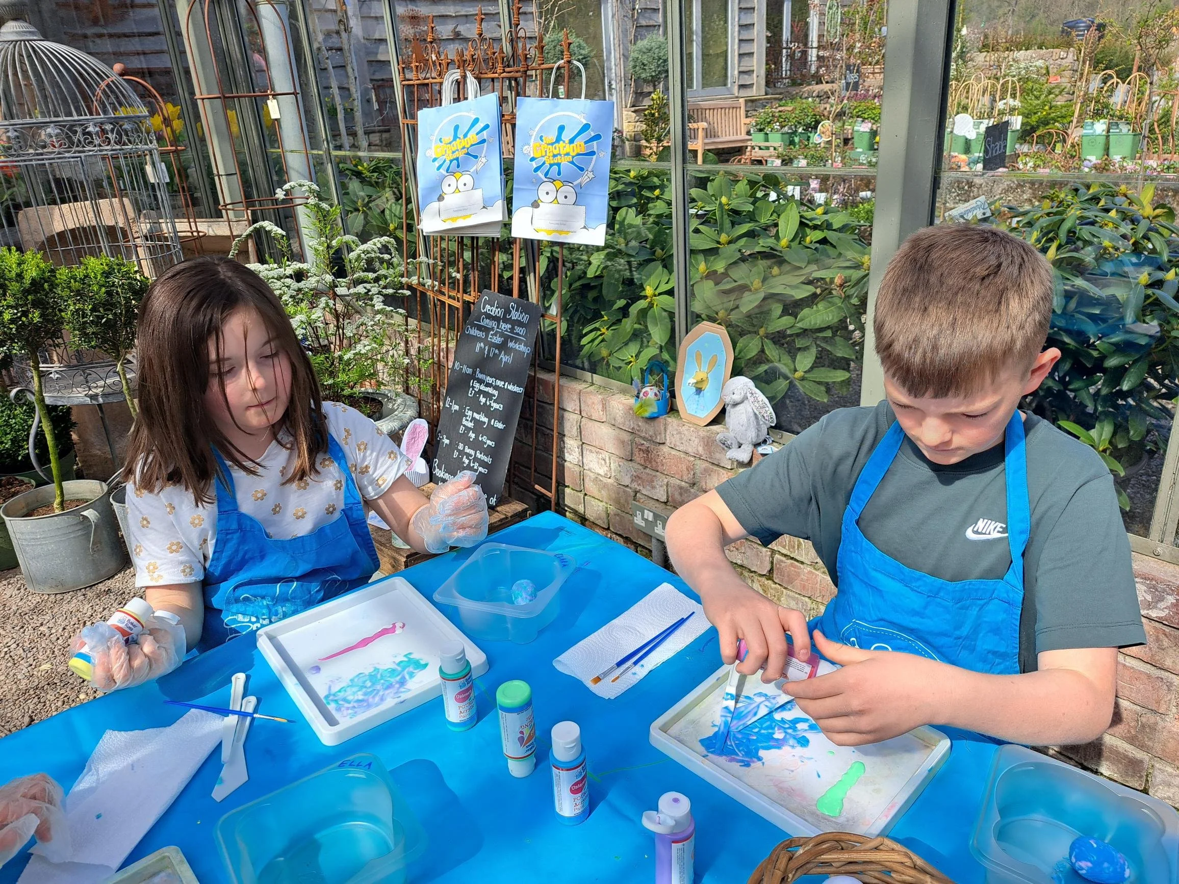 Home Education Art club with Creation Station