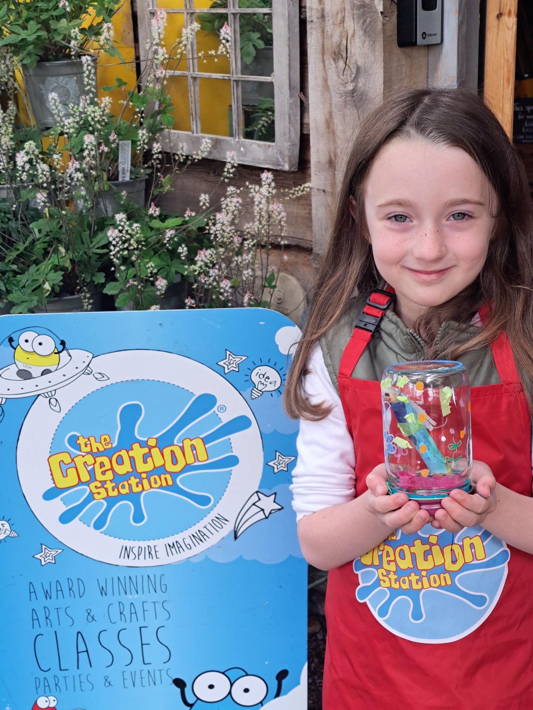 Home Education Art club with Creation Station