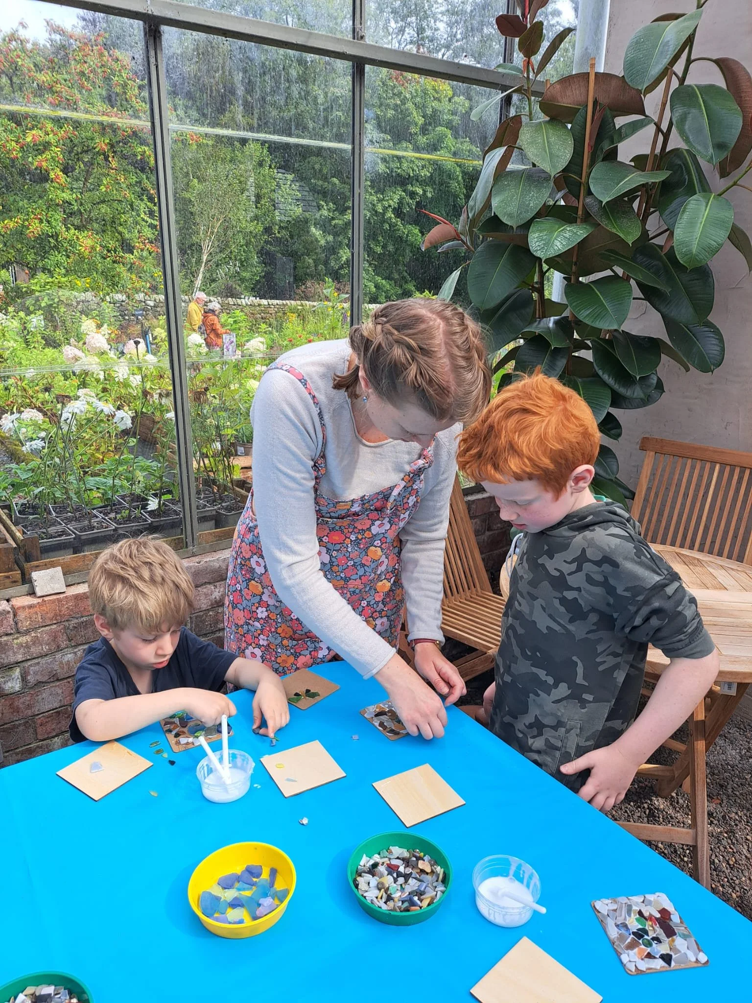 Home Education Art club with Creation Station