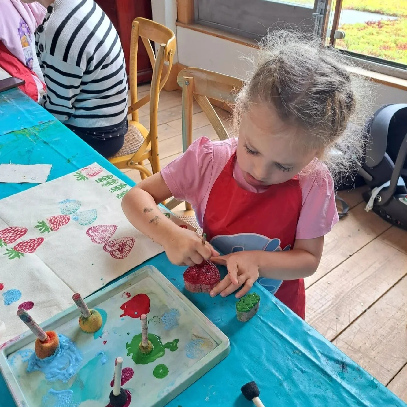 Home Education Art Club with Creation Station