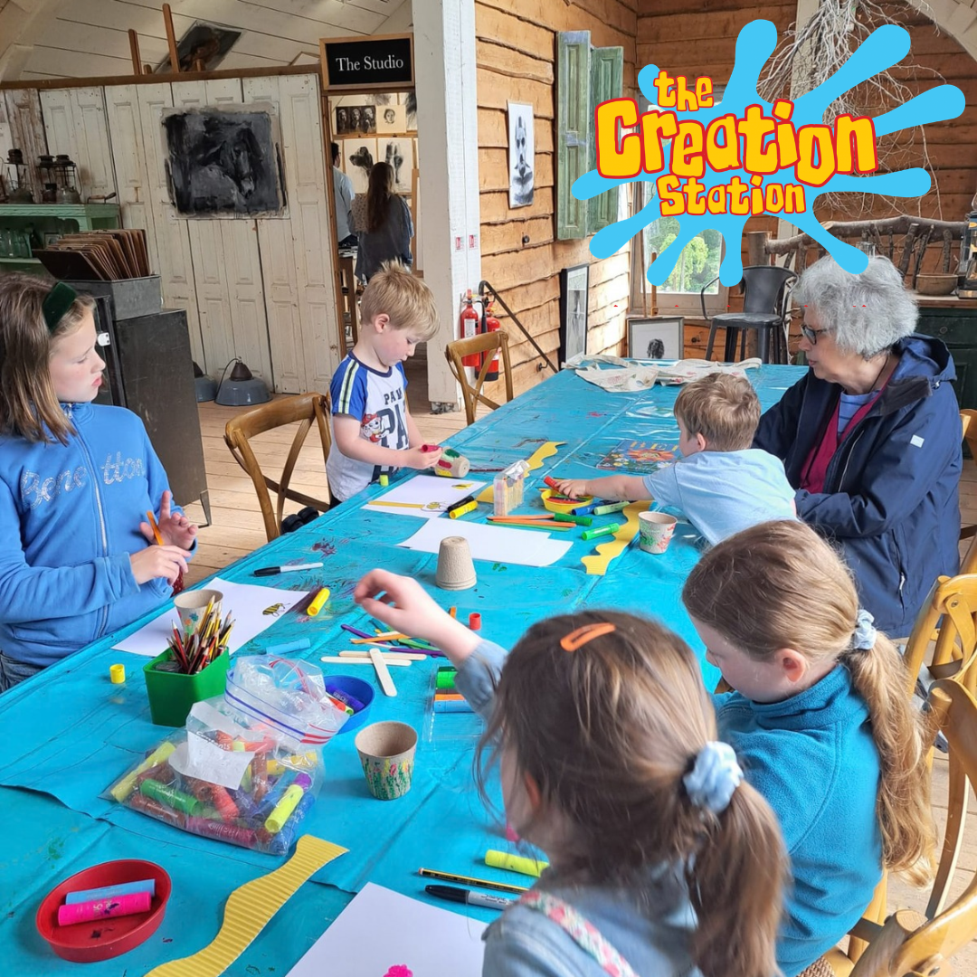 Home Education Art Club with Creation Station