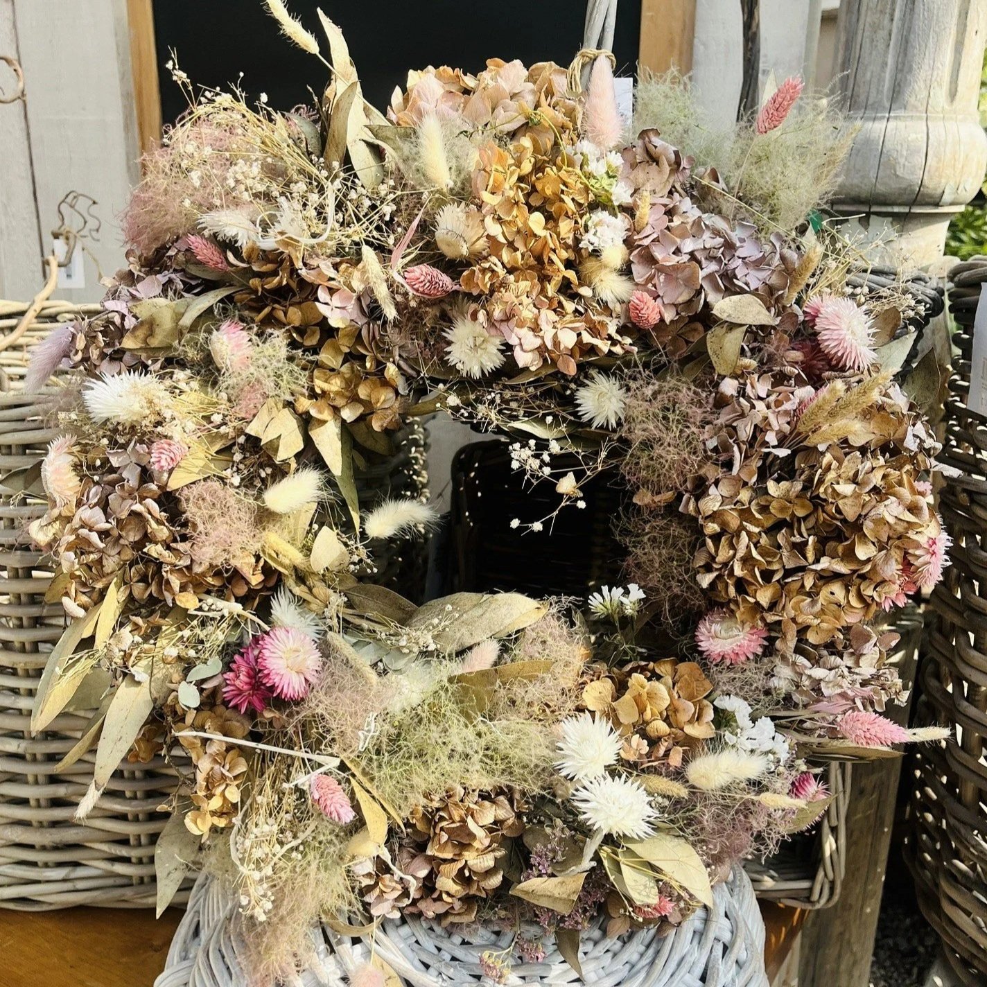 Dried Flower Wreath Workshop