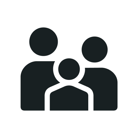 Symbol für eine Gruppe von Menschen oder Team.