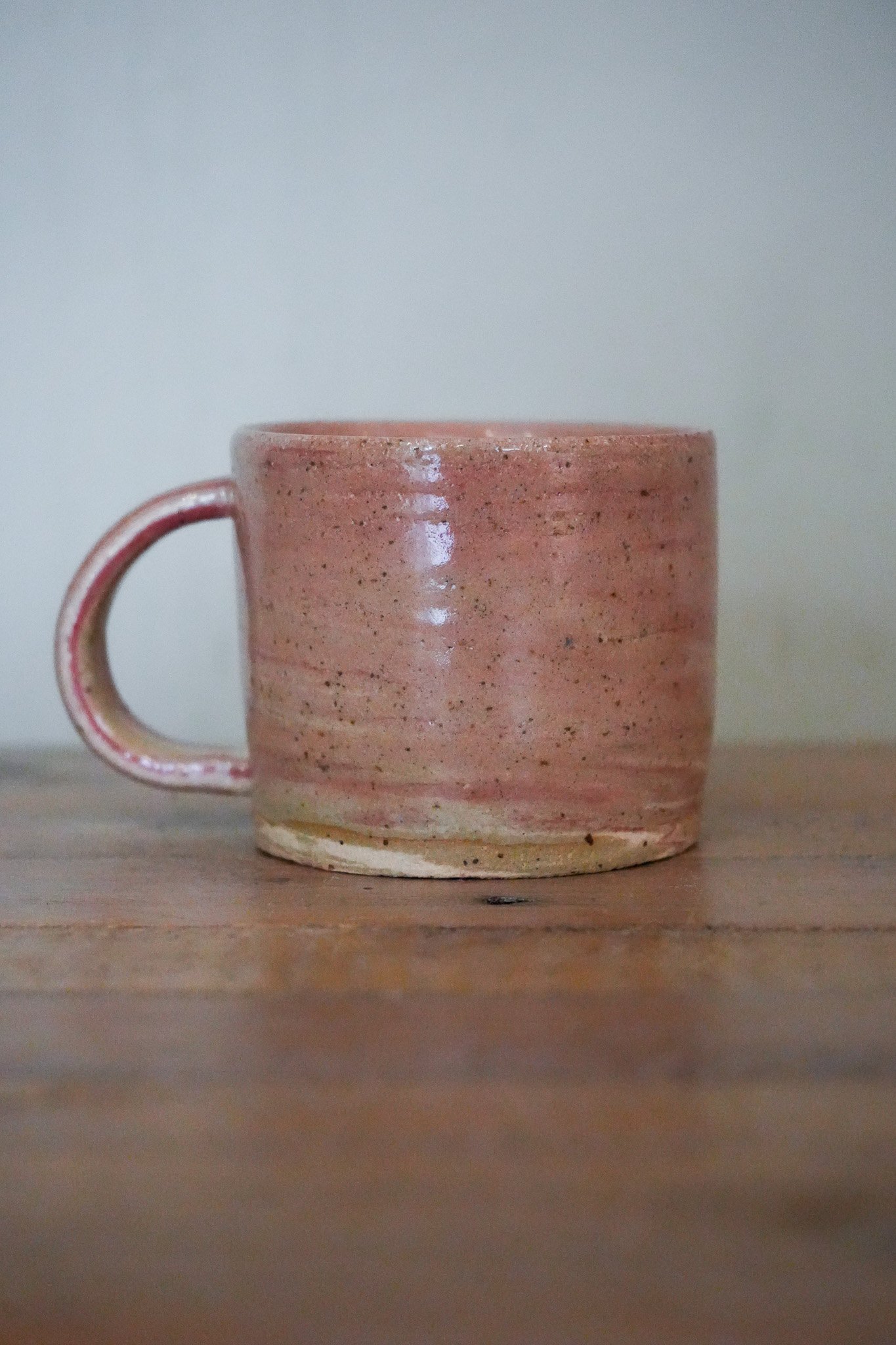 Small Pink Marble Mug