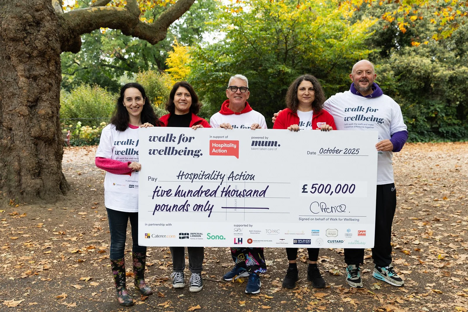what would you do with half a million pounds? it’s a life-changing sum.