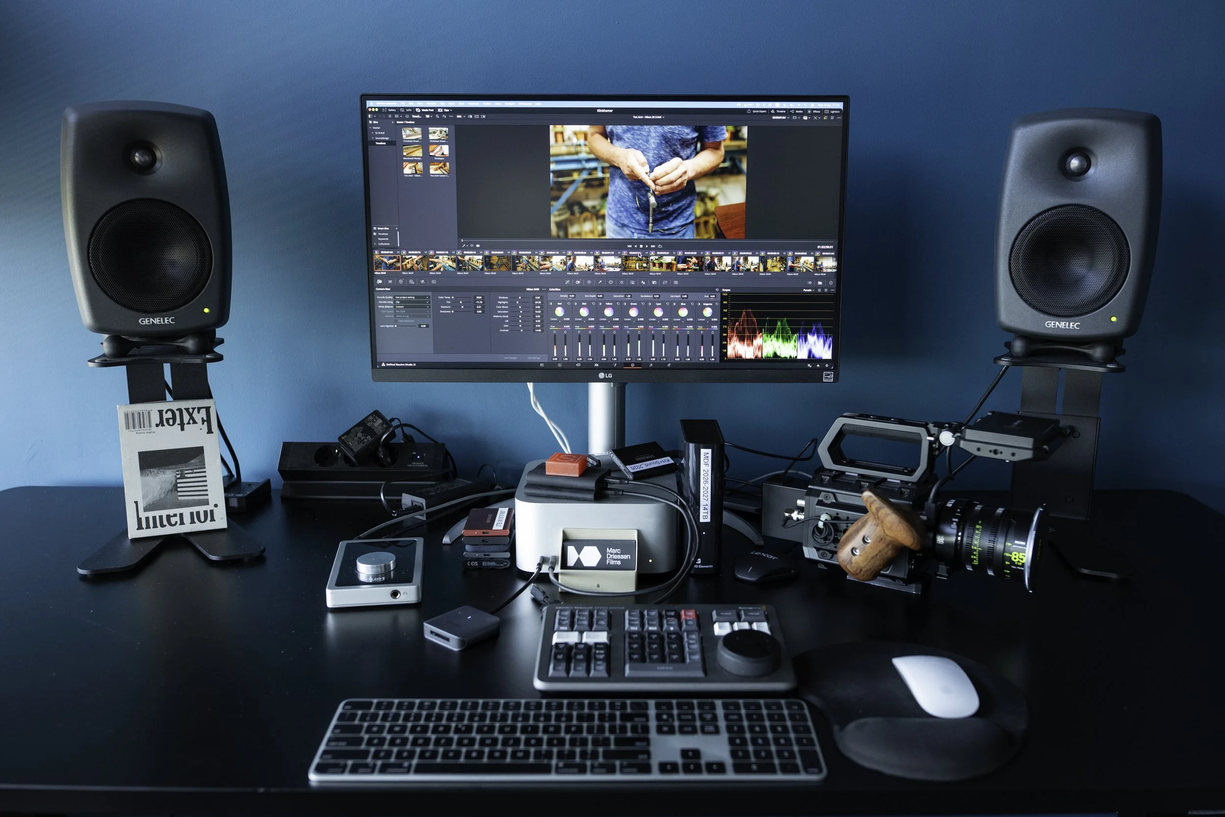 New Film Editing Workspace