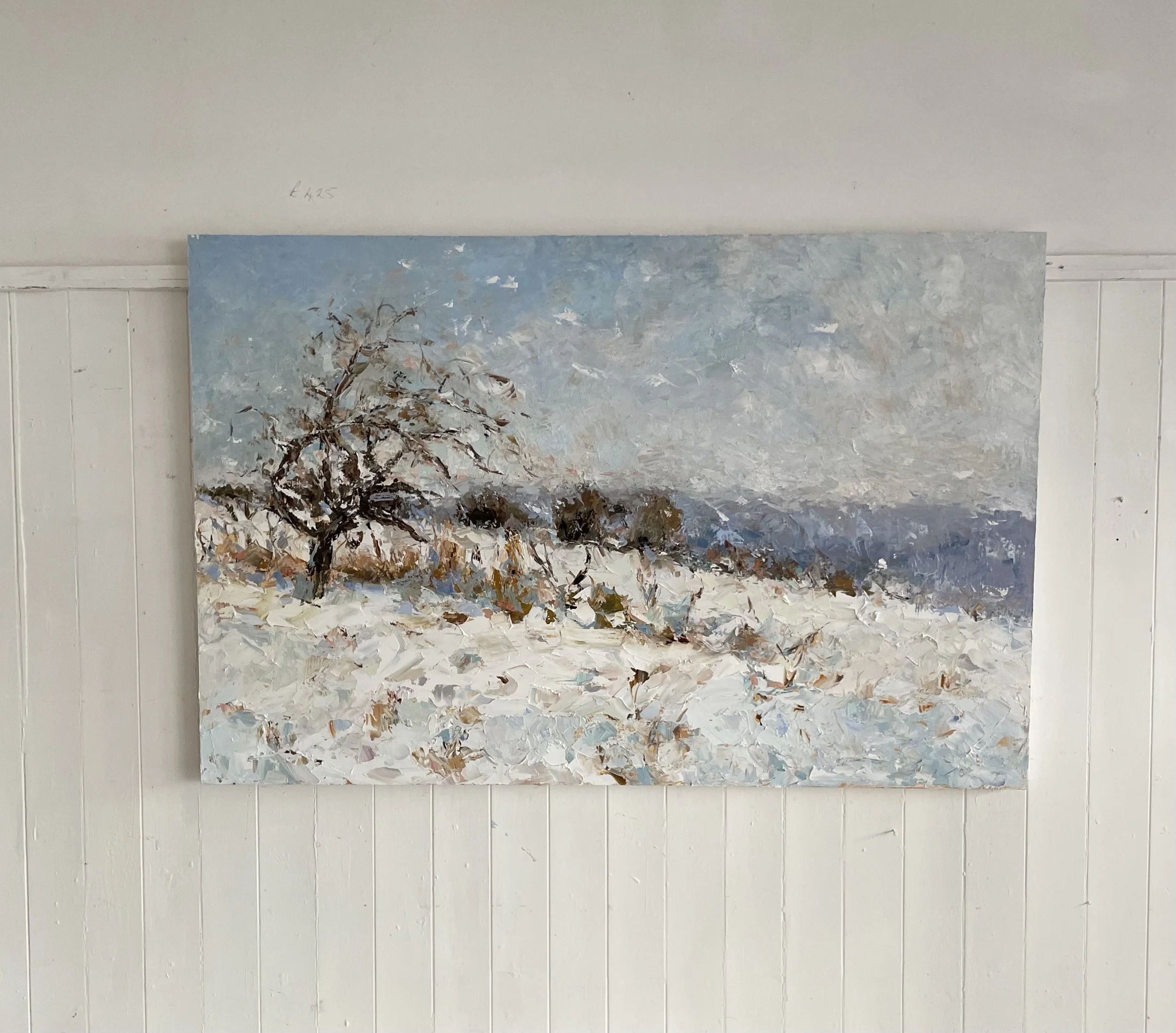 Snow Near Crowbourgh Sussex