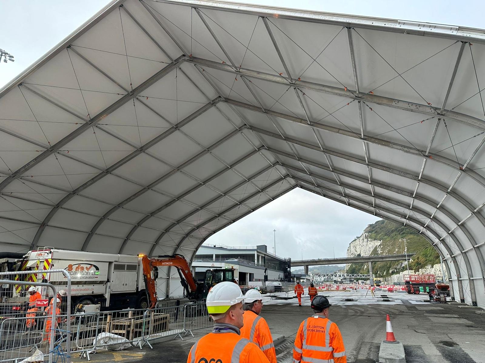 Port of Dover Canopy M&E Solutions