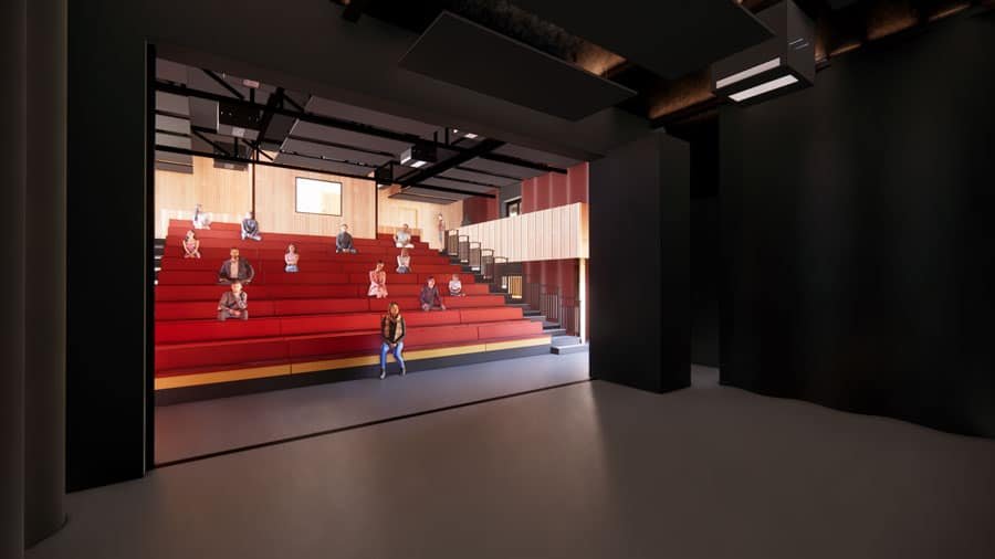 Experience the construction of the Dover College Performing Arts Centre with a modern, flexible space for education and performance. Contact us today.