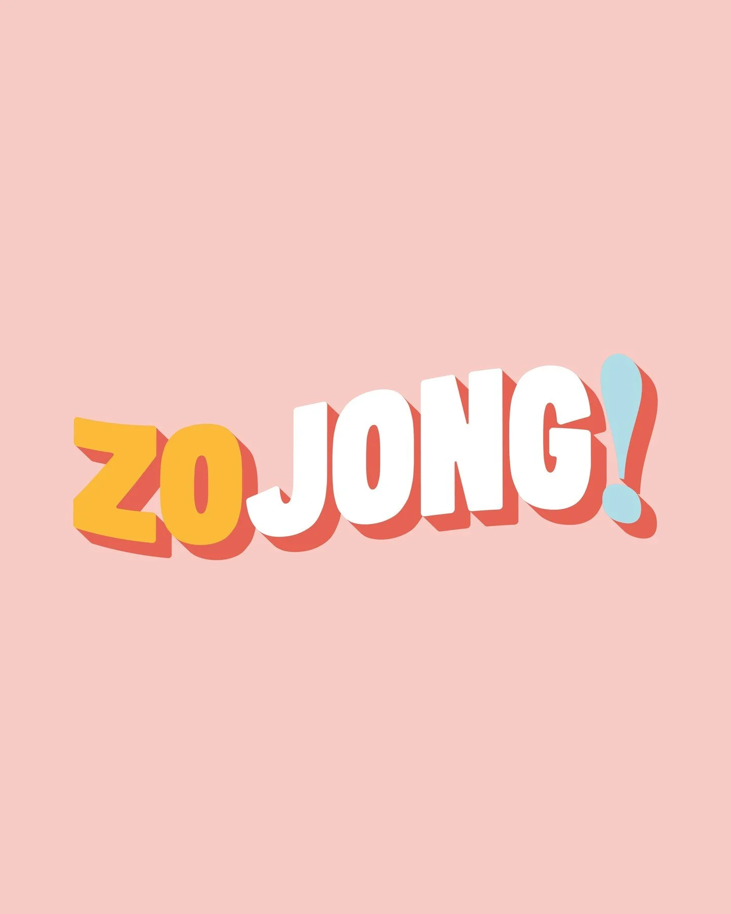 Logo en poster ontwerp voor @zojong.be, De eerste organisatie voor en met jonge mantelzorgers. 🫶