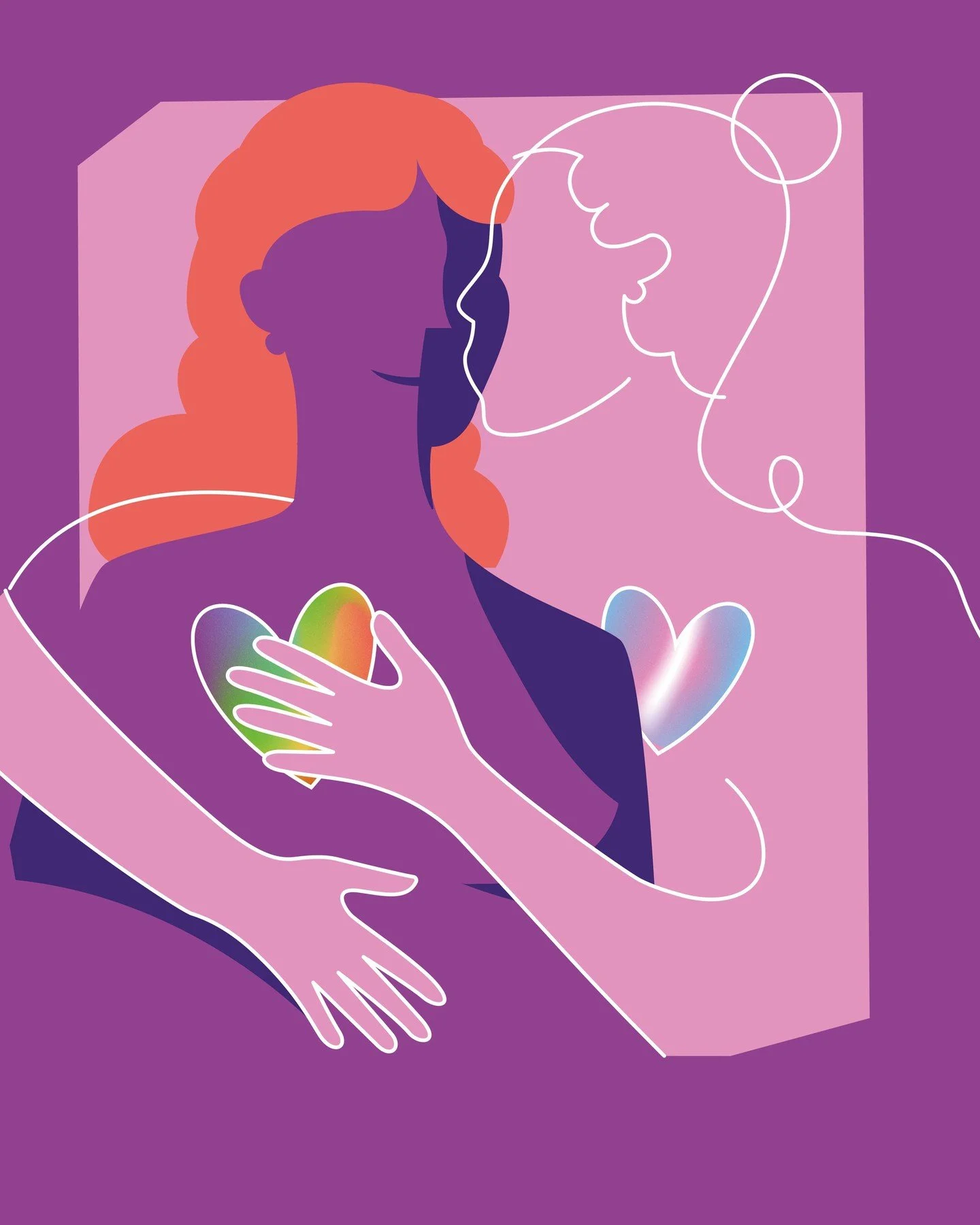 Voor @cavariavzw mochten we meewerken aan een project dat LGBTQIA+ rechten en inclusie binnen asielopvang bespreekbaar maakt. Niet simpel om dat te vertalen naar &eacute;&eacute;n beeld, maar dat maakte het zo een mooi project om aan te werken.⁠ 🫶🏻