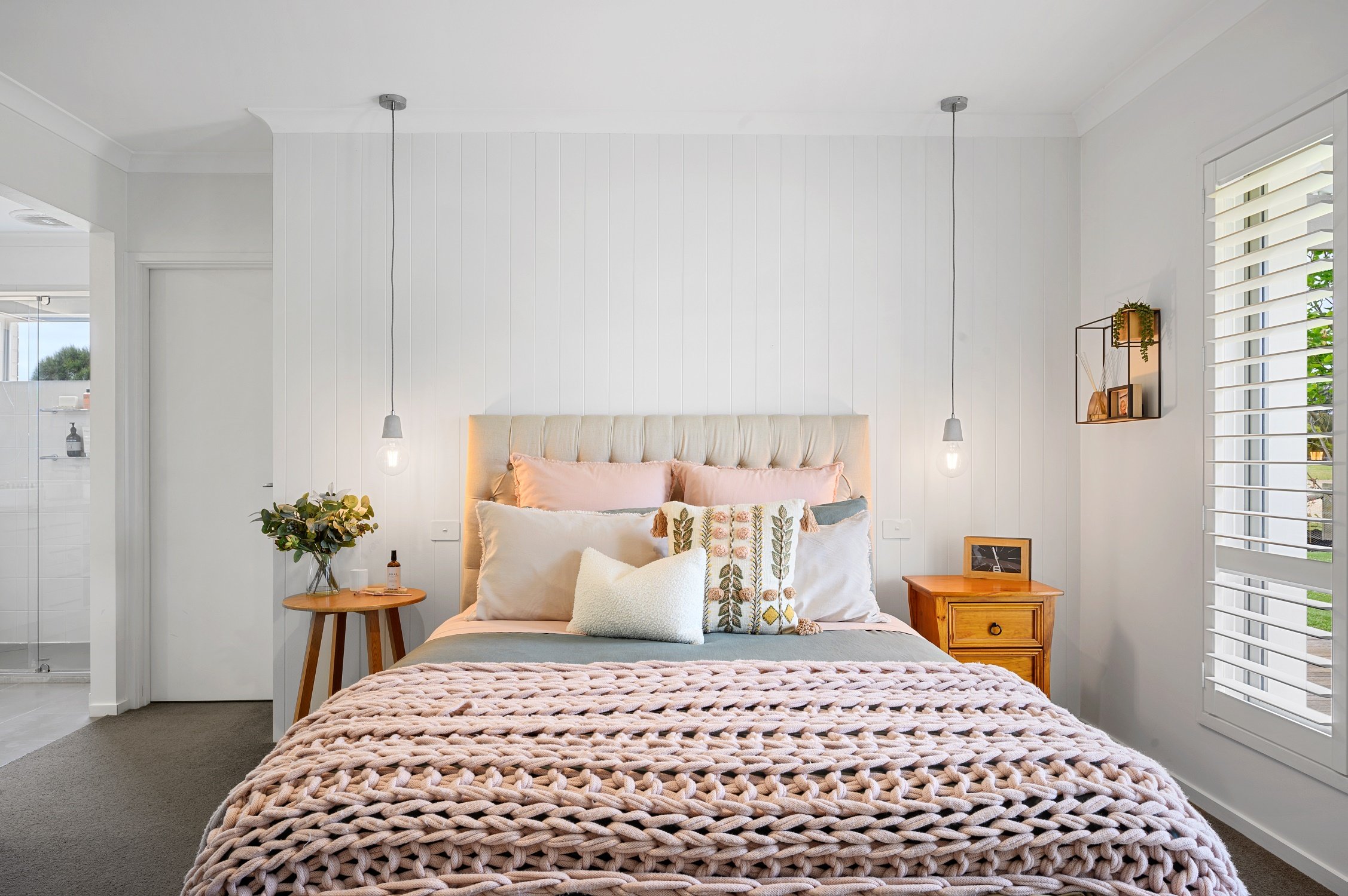 Beautifully Styled Master Bedroom